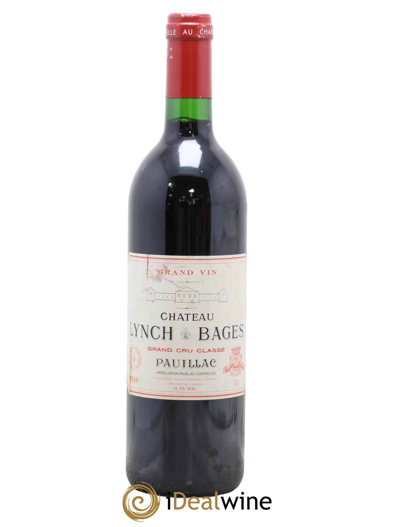 Château Lynch Bages 5ème Grand Cru Classé 1989 - Lot of 1 bottle - 0