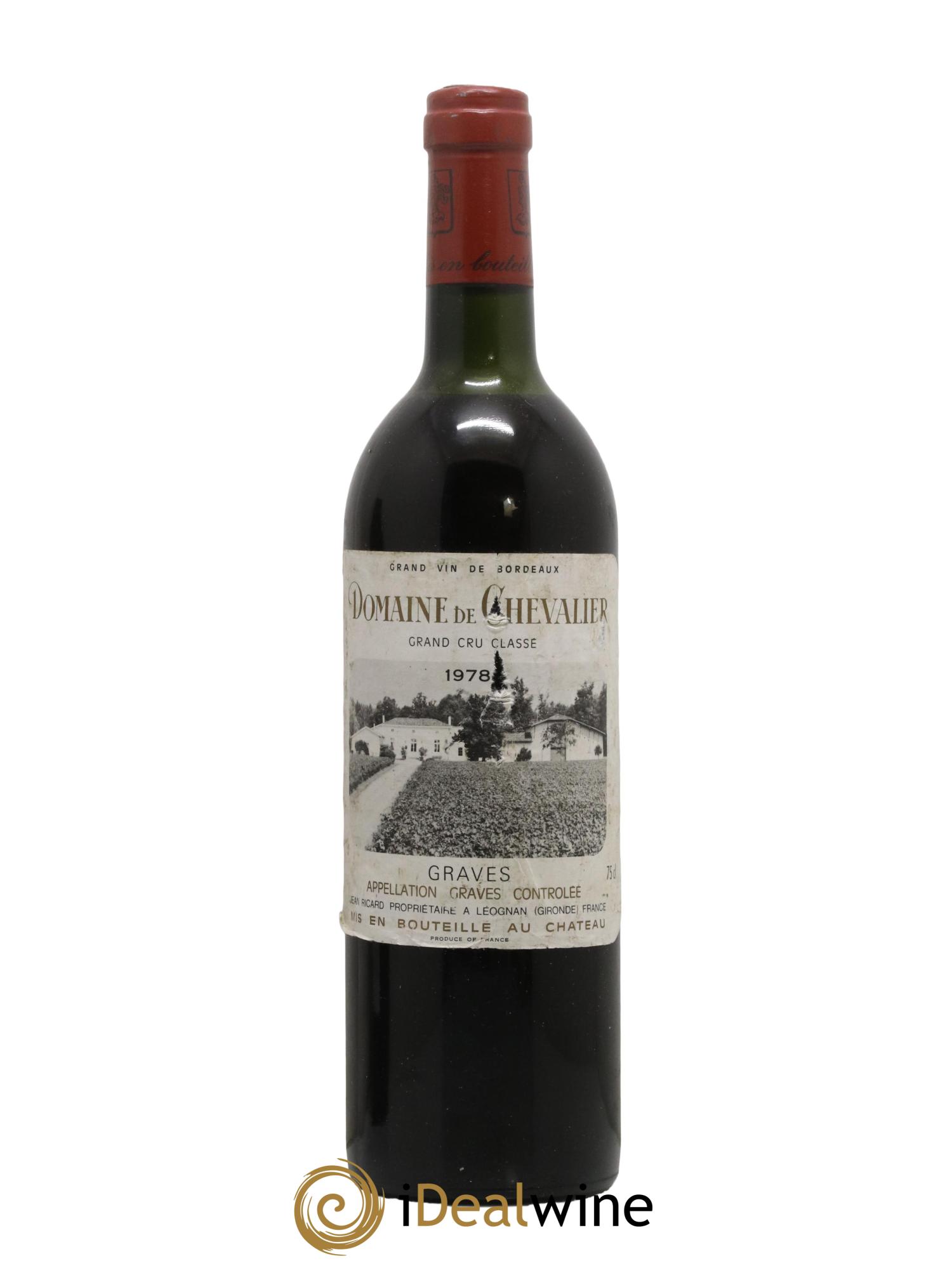 Domaine de Chevalier Cru Classé de Graves 1978 - Lot de 1 bouteille - 0