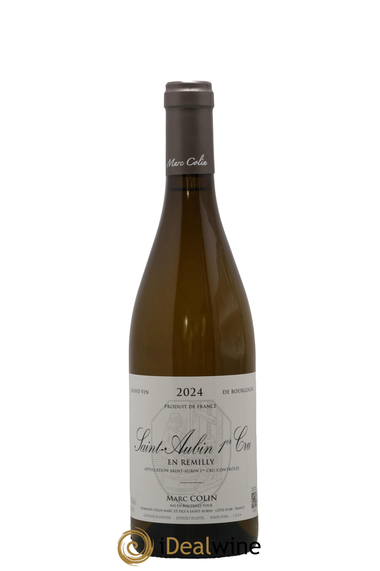 Saint-Aubin 1er Cru En Rémilly Marc Colin & Fils 2024 - Lot de 1 bouteille - 0
