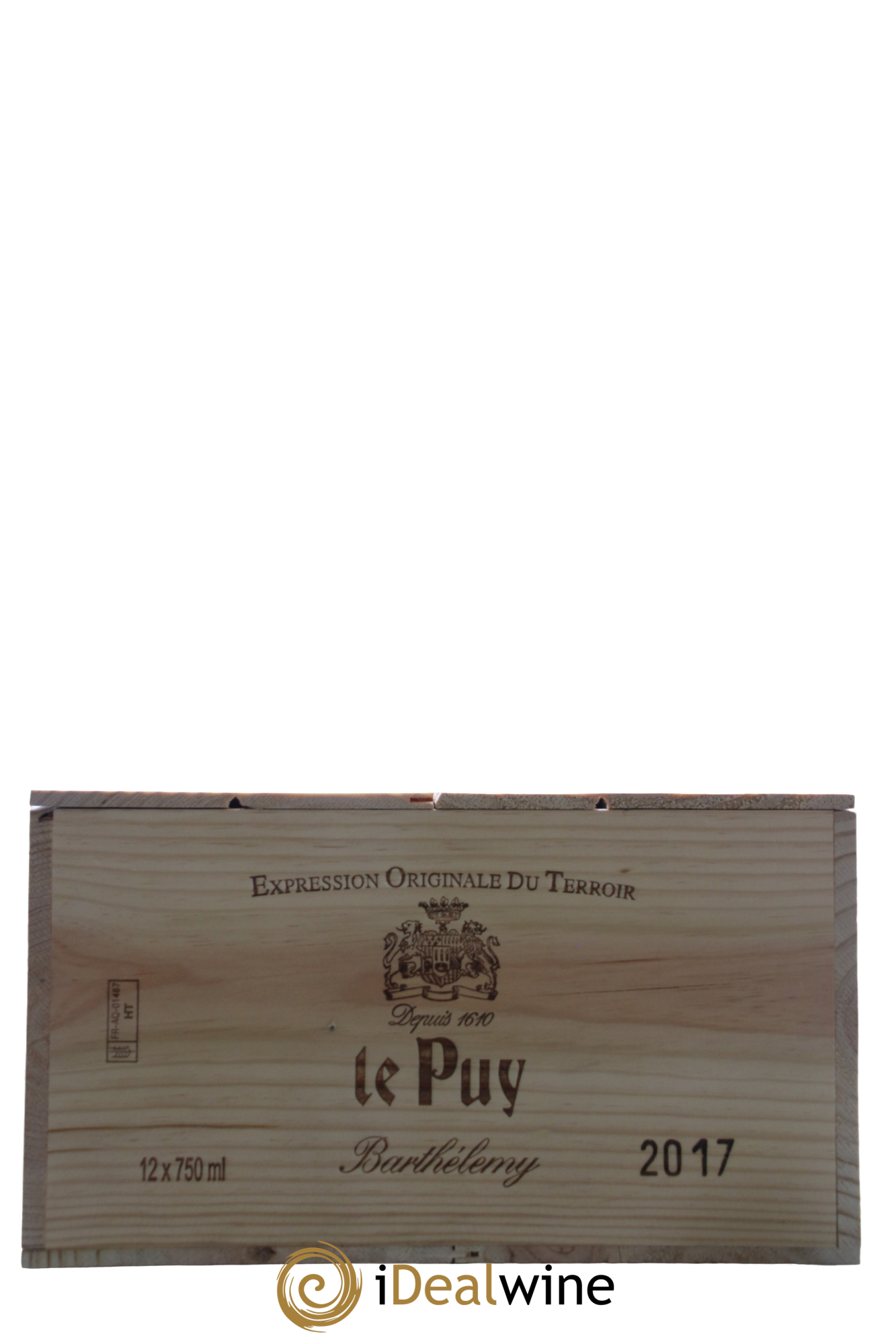 Le Puy - Cuvée Barthélemy 2017 - Lot de 12 bouteilles - 1