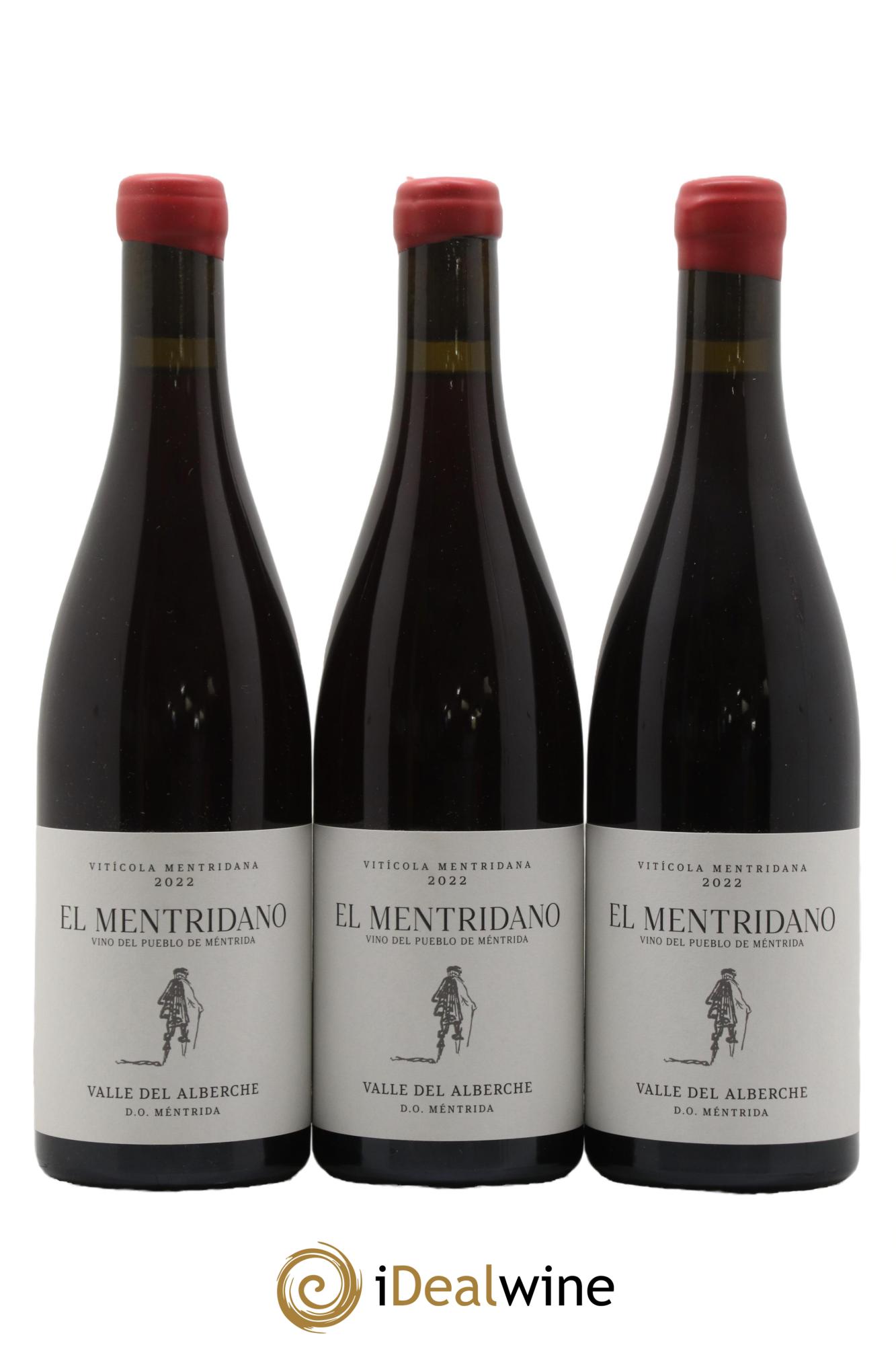 Mentridà DO Viticola Mentridana (anciennement Daniel Jimenez-Landi) El Mentridano 2022 - Lot of 3 bottles - 0