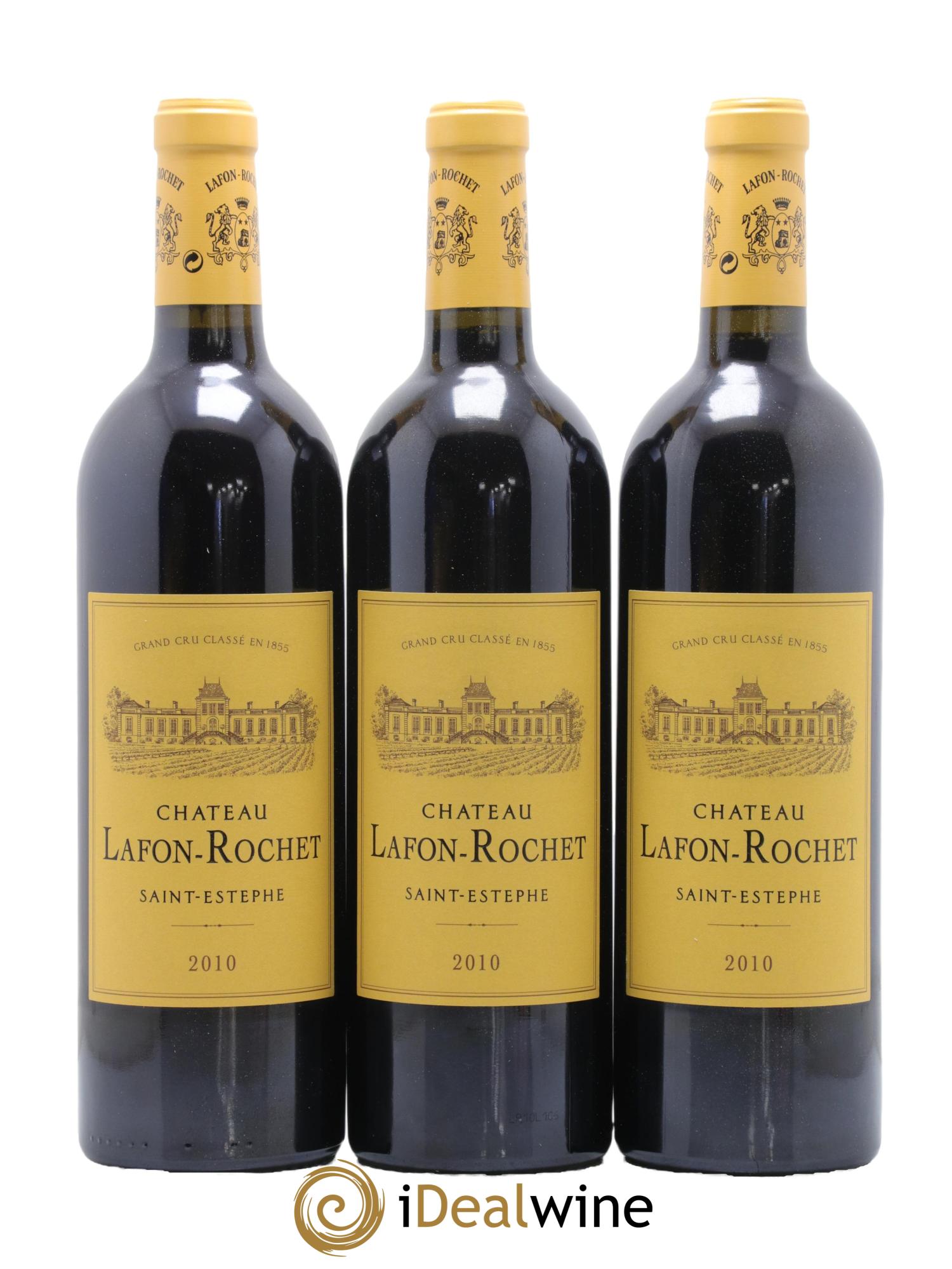 Château Lafon Rochet 4ème Grand Cru Classé  2010 - Lotto di 12 bottiglie - 1