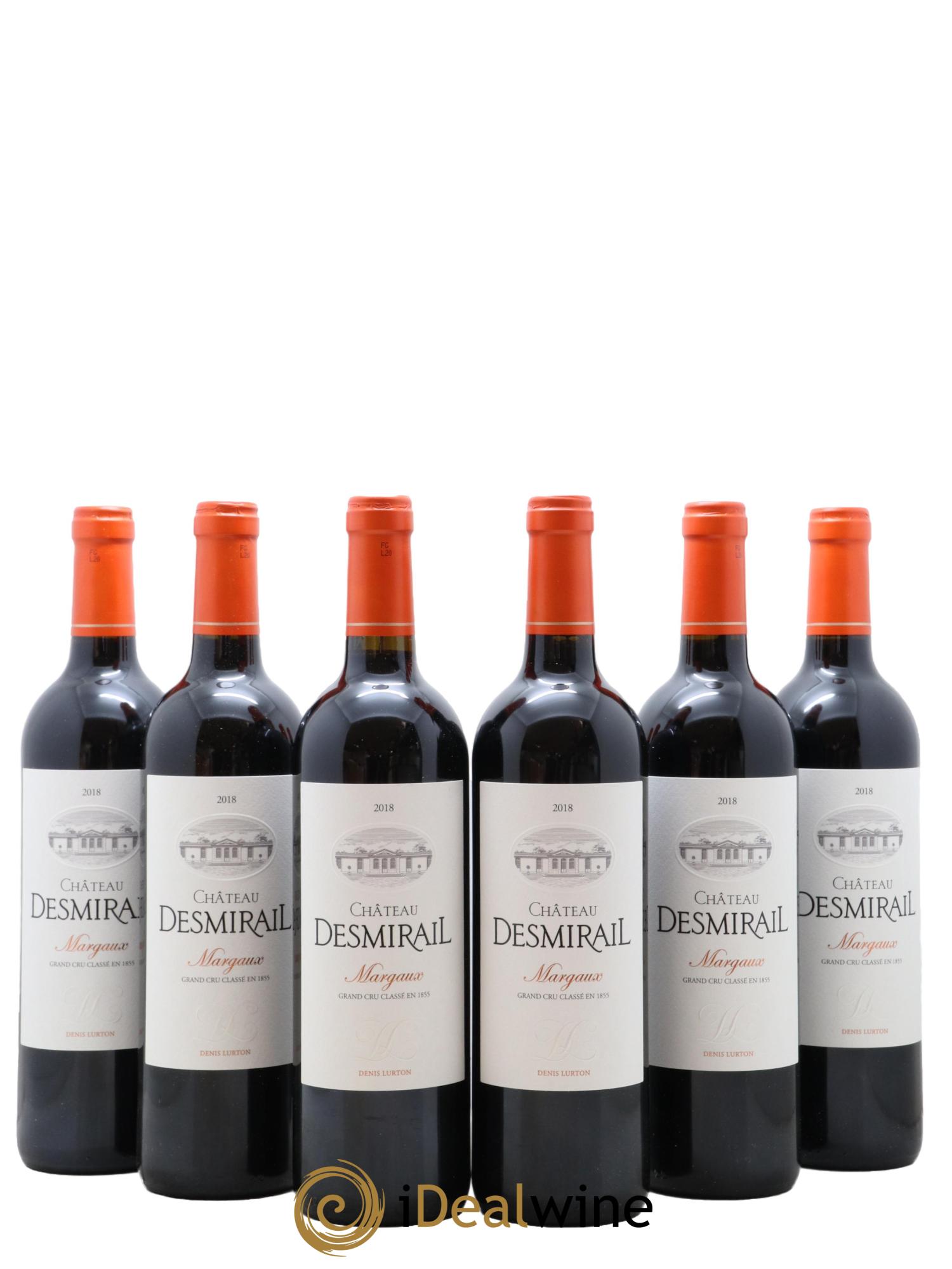 Château Desmirail 3ème Grand Cru Classé 2018 - Lot de 6 bouteilles - 0