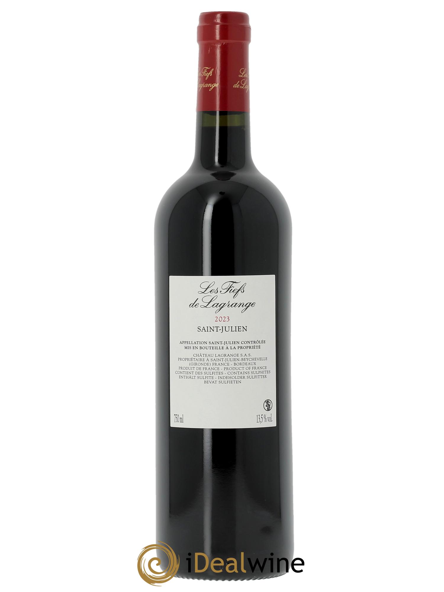 Les Fiefs de Lagrange Second Vin  2023 - Lot de 1 bouteille - 1