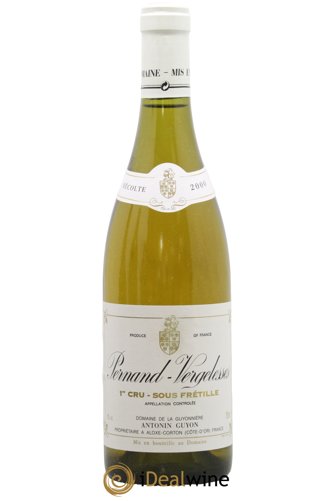 Pernand-Vergelesses 1er Cru Sous Frétille Antonin Guyon 2000 - Lot of 1 bottle - 0