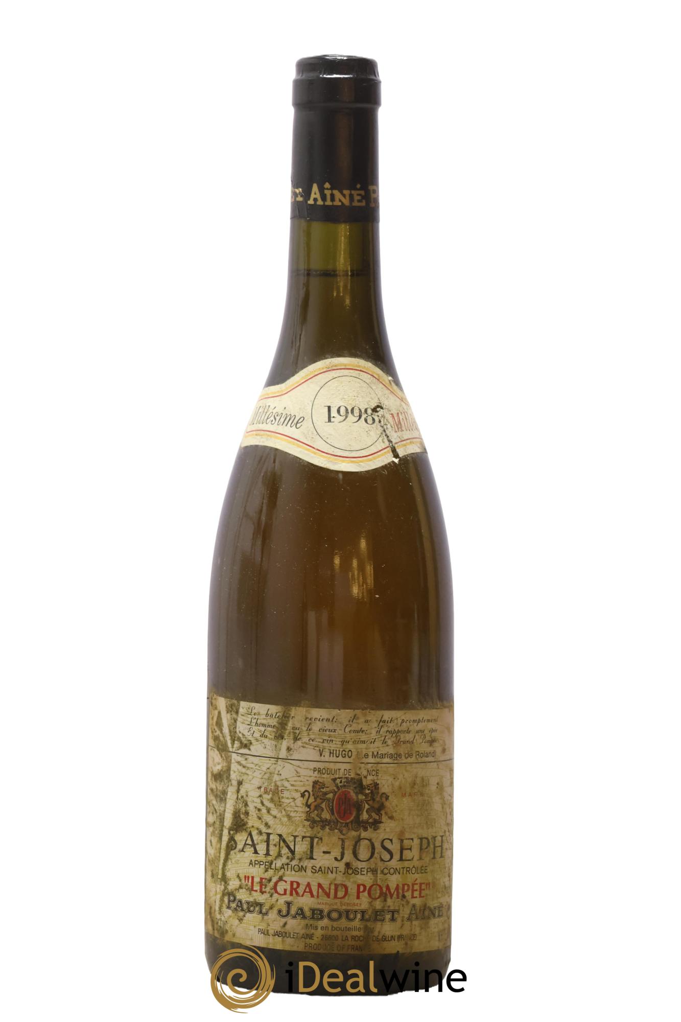 Saint-Joseph Le Grand Pompée Paul Jaboulet Ainé 1998 - Lot de 1 bouteille - 0