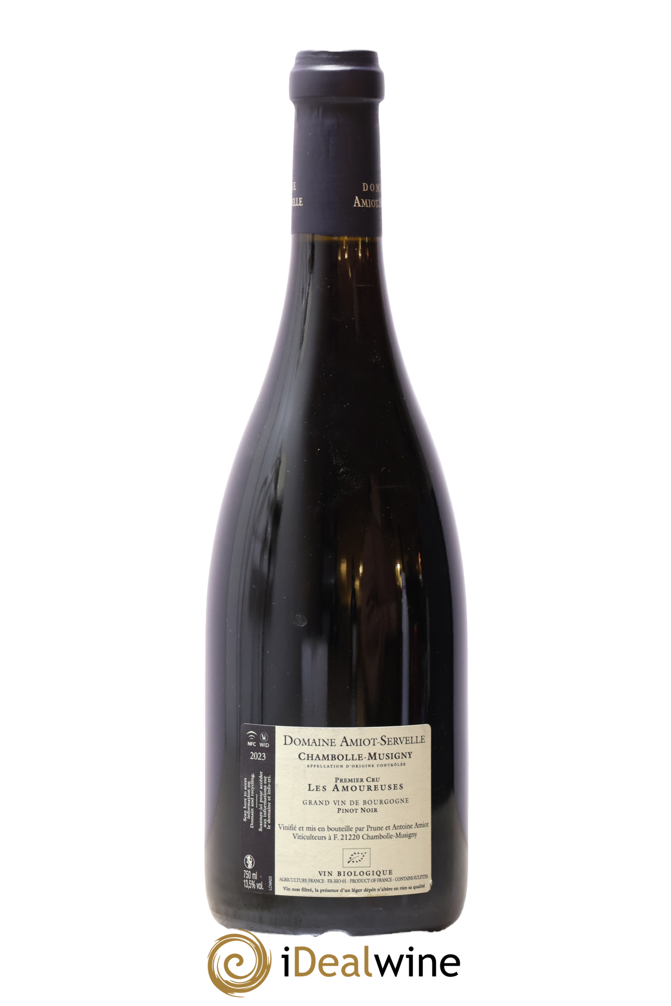 Chambolle-Musigny 1er Cru Les Amoureuses Amiot-Servelle 2023 - Lot of 1 bottle - 1