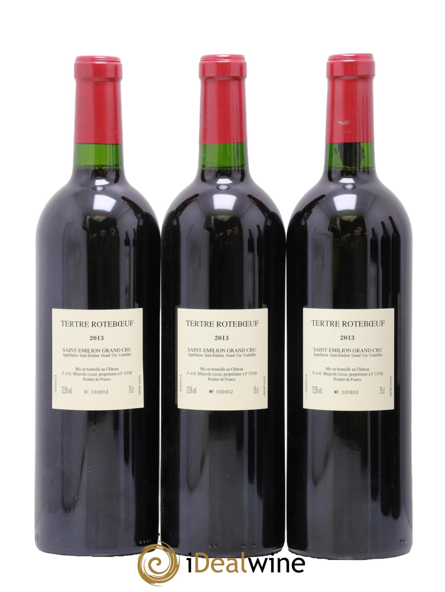 Château Tertre Roteboeuf 2013 - Posten von 6 Flaschen - 2
