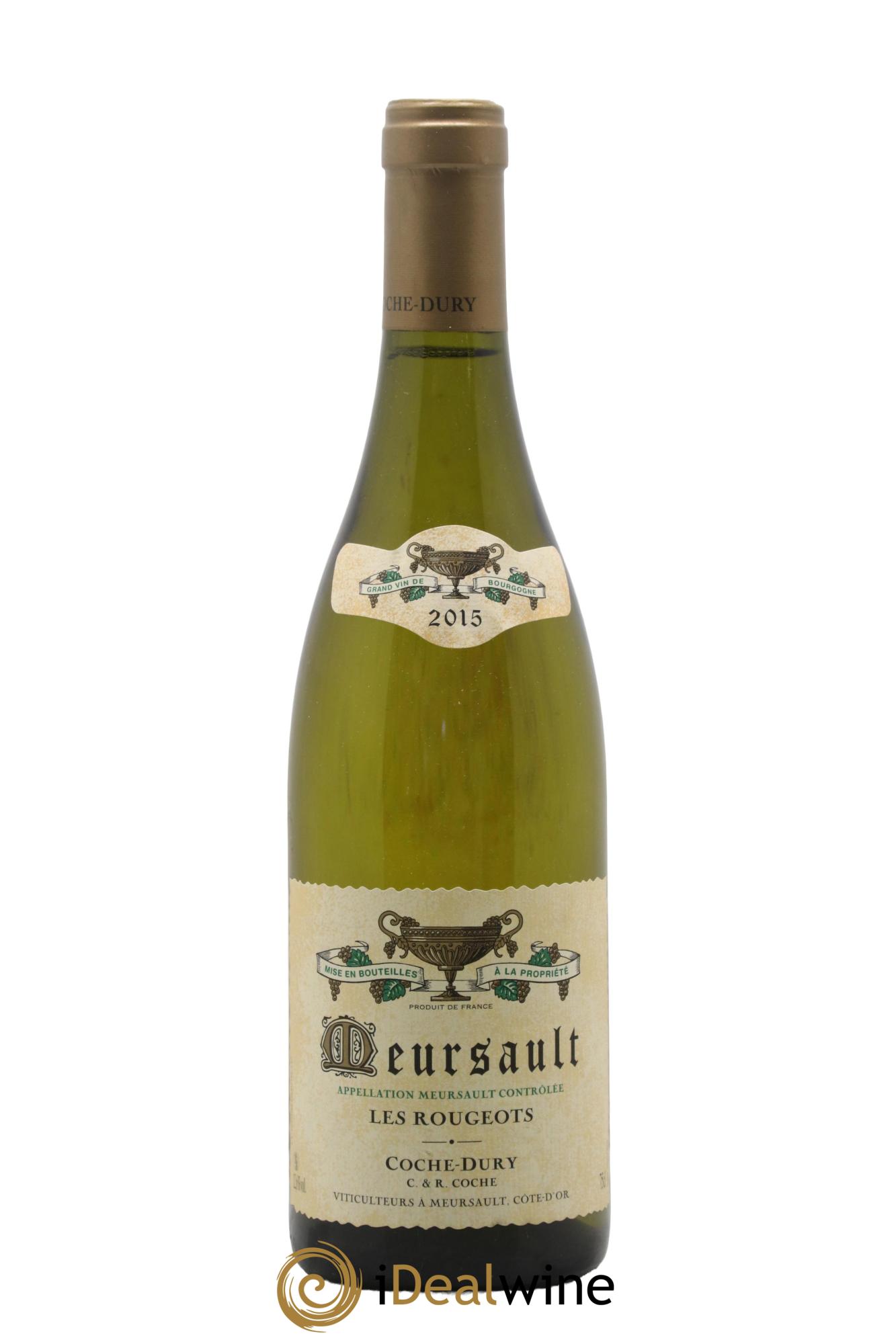 Meursault Les Rougeots Coche Dury (Domaine) 2015 - Lot of 1 bottle - 0