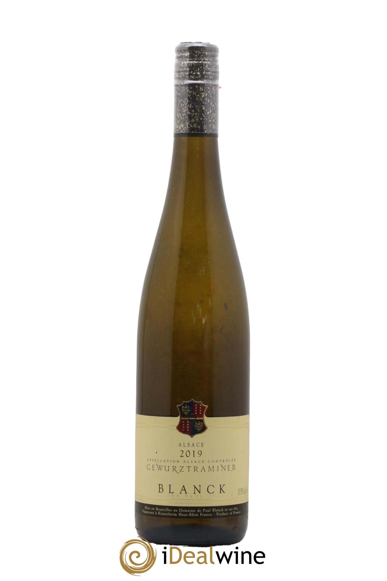 Alsace Gewurztraminer Paul Blanck 2019 - Lot de 1 bouteille - 0