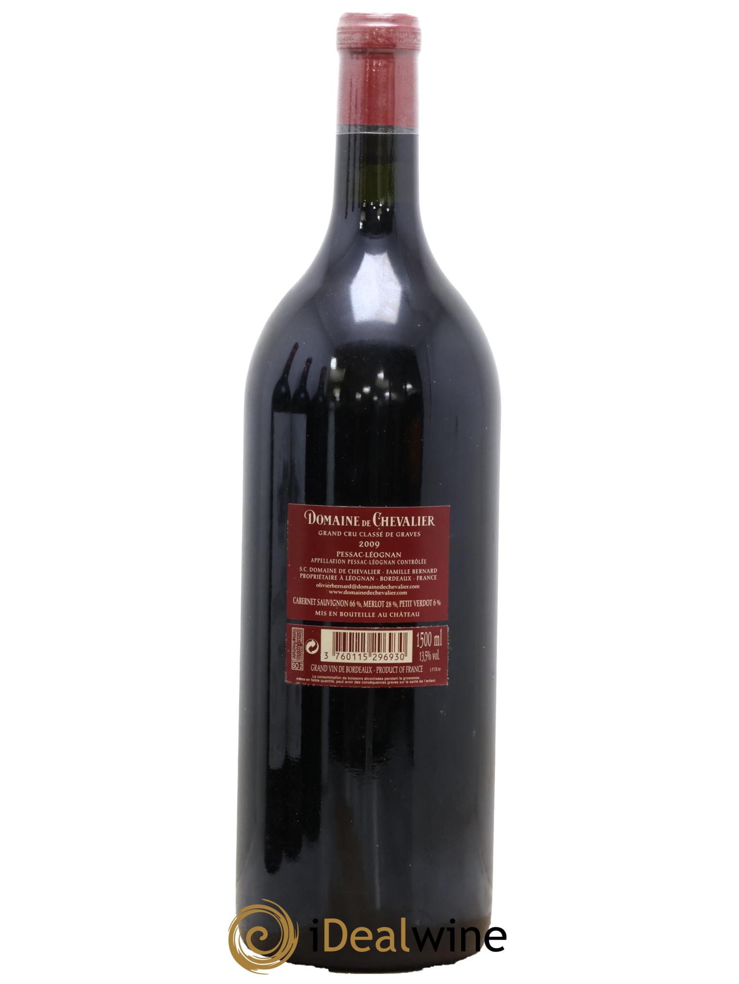 Domaine de Chevalier Cru Classé de Graves 2009 - Lot of 1 magnum - 1
