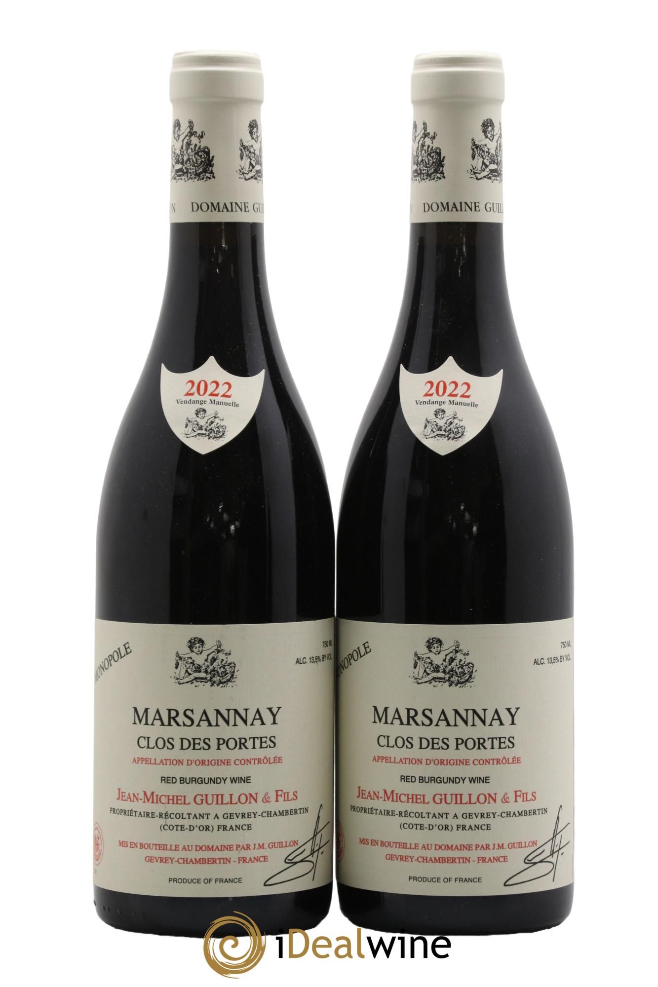 Marsannay Clos Des Portes Guillon & Fils 2022 - Lotto di 2 bottiglie - 0