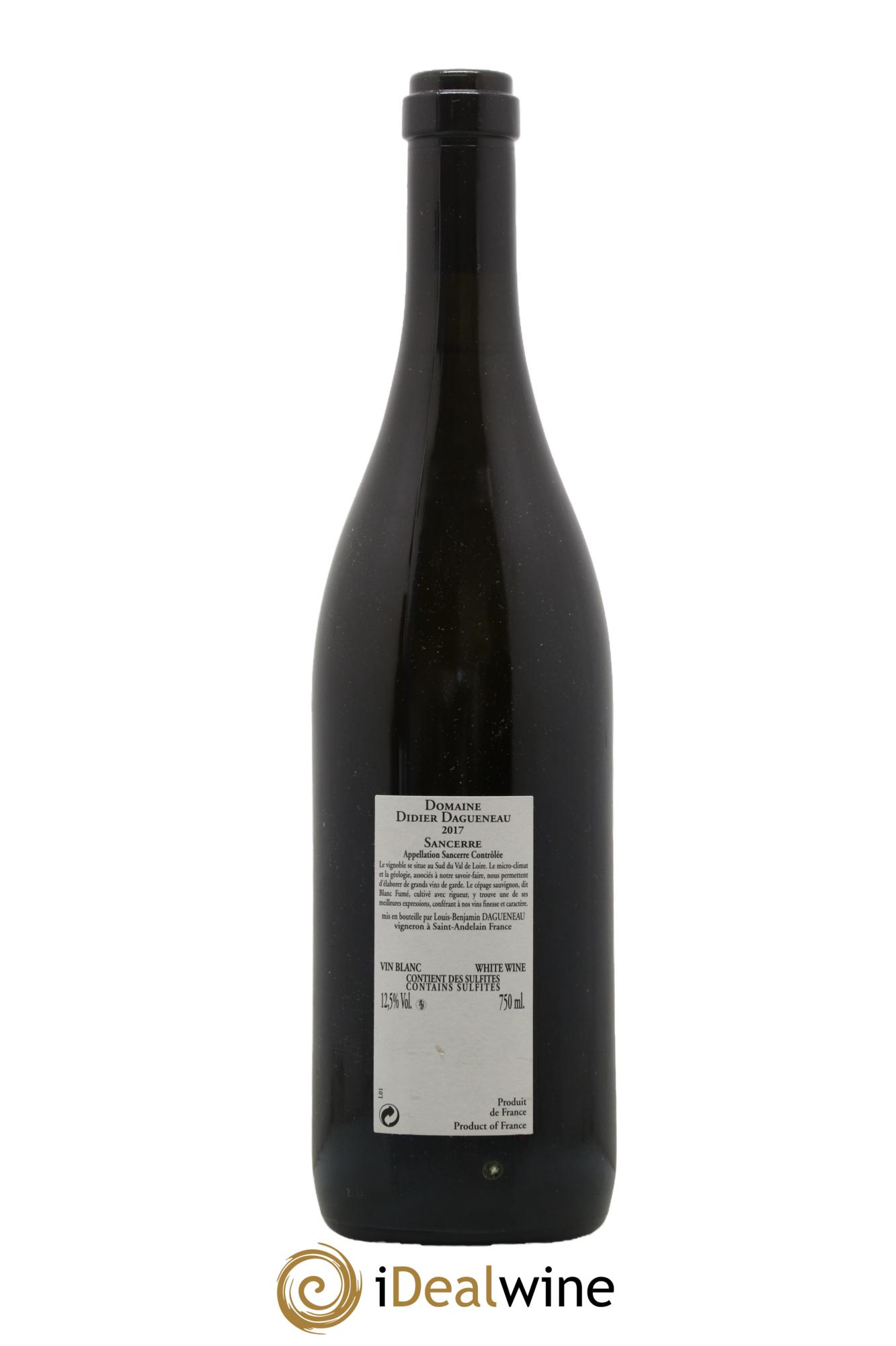 Sancerre En Chailloux Dagueneau 2017 - Posten von 1 Flasche - 1