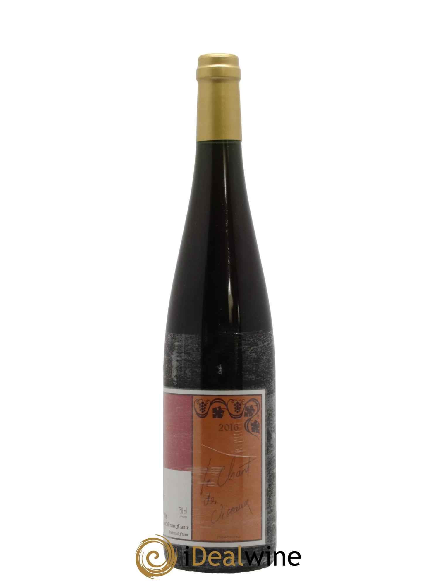 Alsace Pinot noir Le Chant des Oiseaux Gérard Schueller (Domaine) 2016 - Lot de 1 bouteille - 1