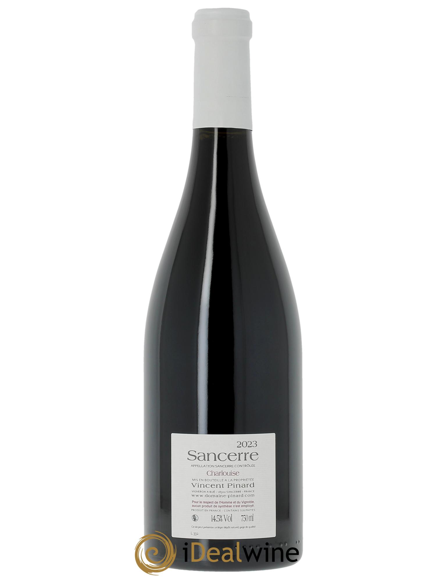 Sancerre Charlouise Vincent Pinard  2023 - Lotto di 1 bottiglia - 1