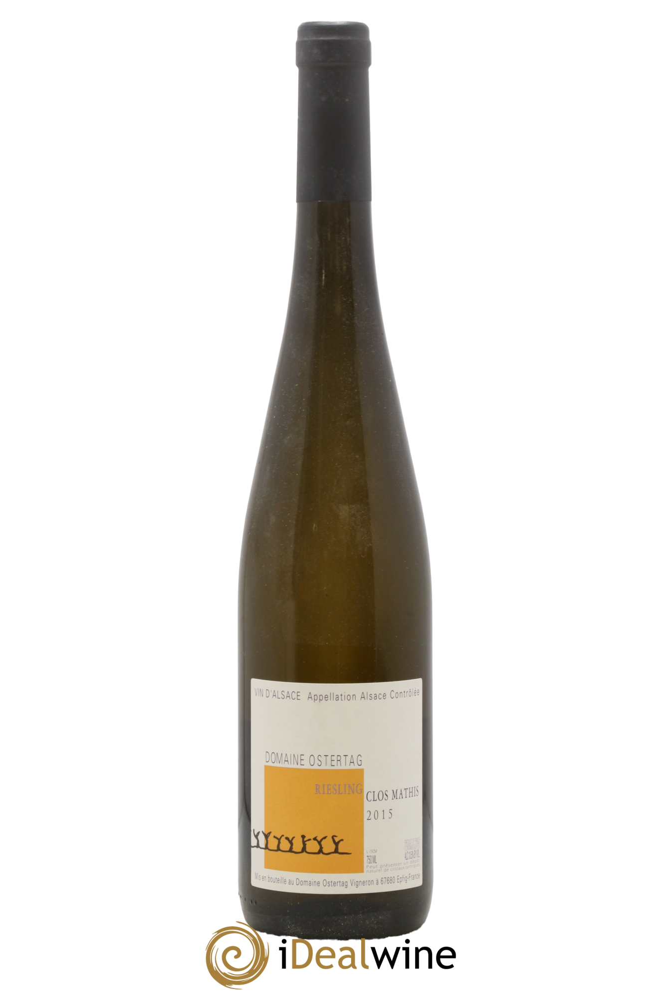 Alsace Riesling Clos Mathis Ostertag (Domaine) 2015 - Posten von 1 Flasche - 0