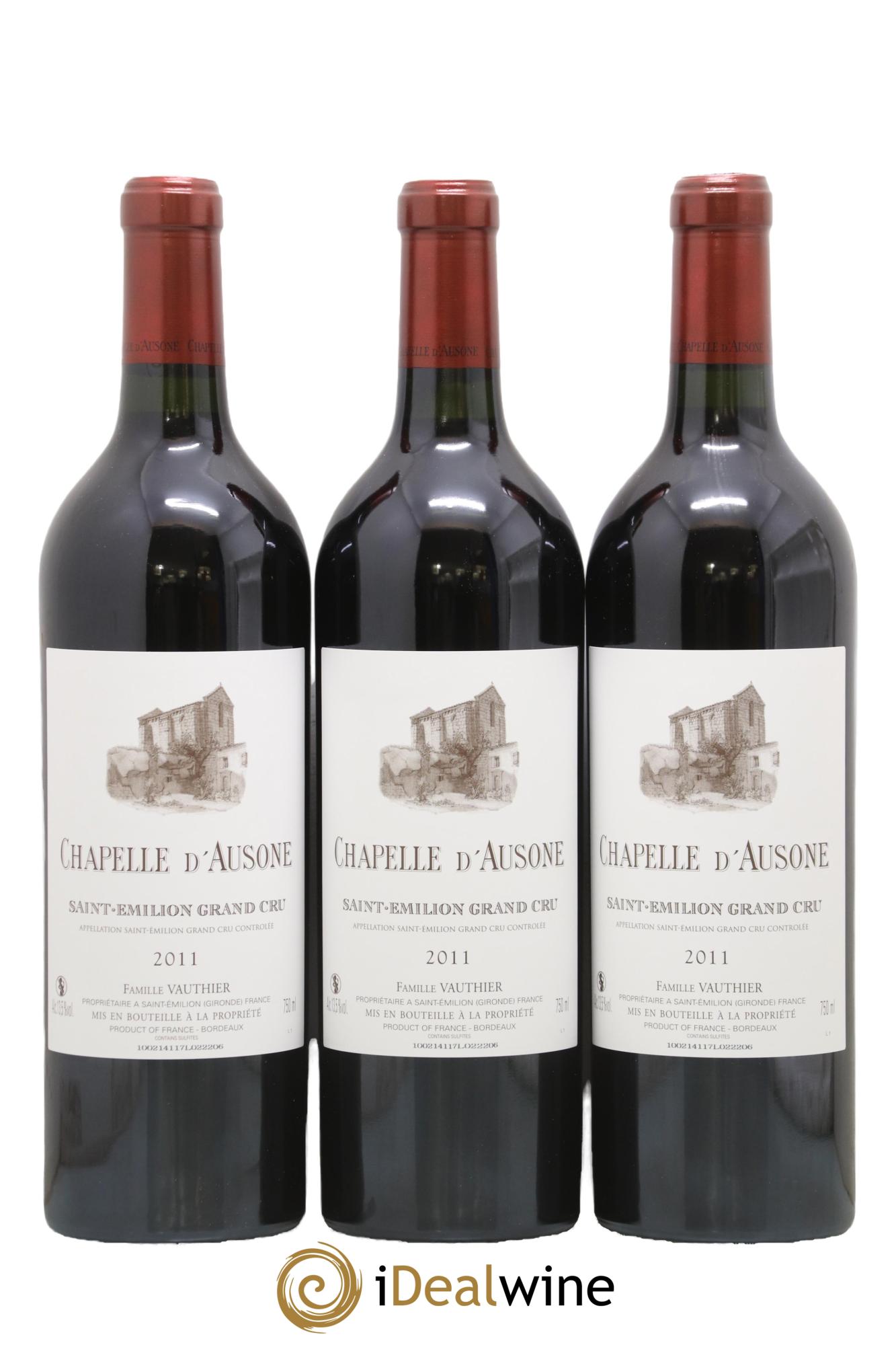 Chapelle d'Ausone Second Vin 2011 - Lotto di 6 bottiglie - 2