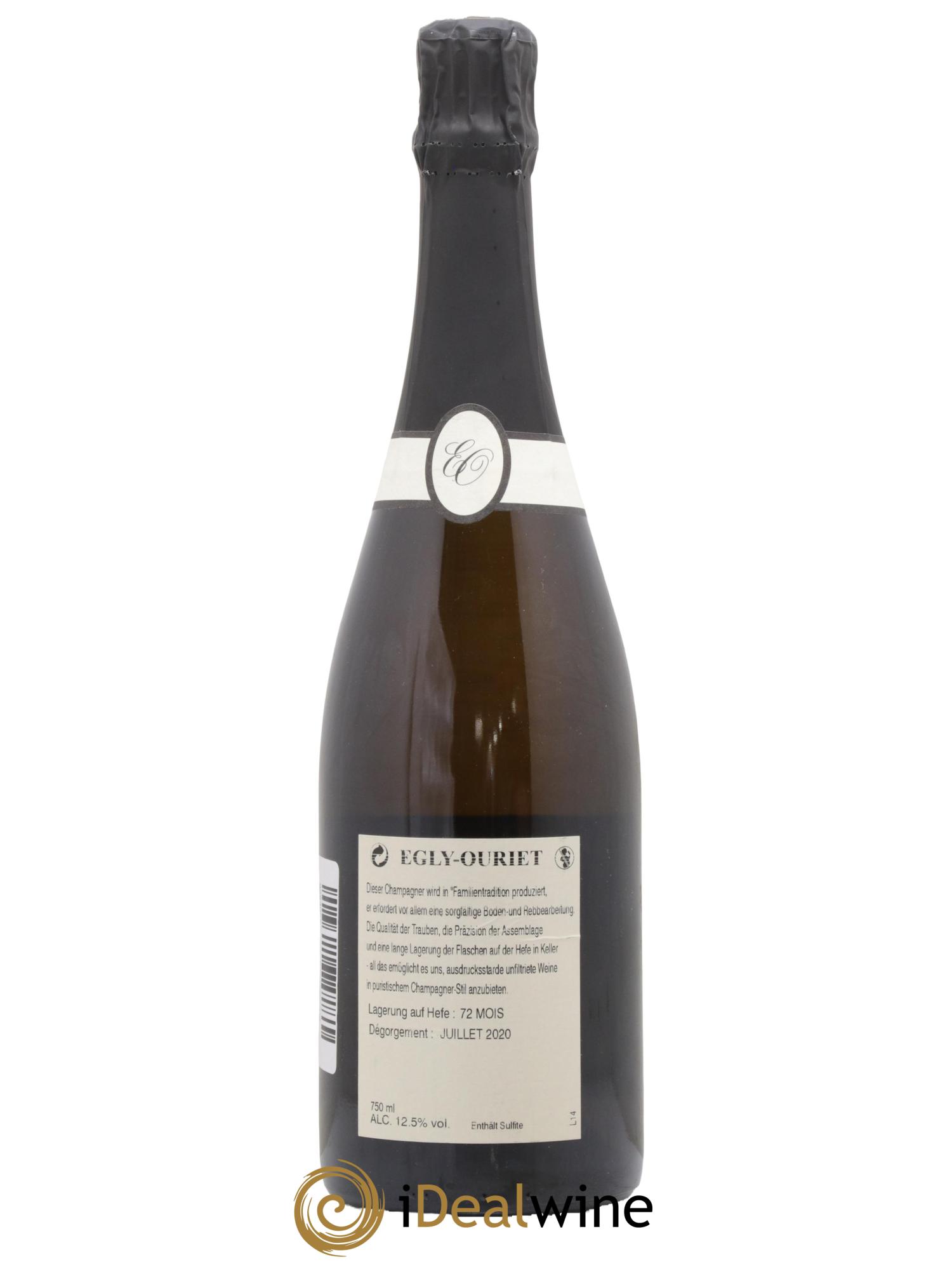 Blanc de Noirs Les Crayères Vieilles vignes Egly-Ouriet - Lot of 1 bottle - 1