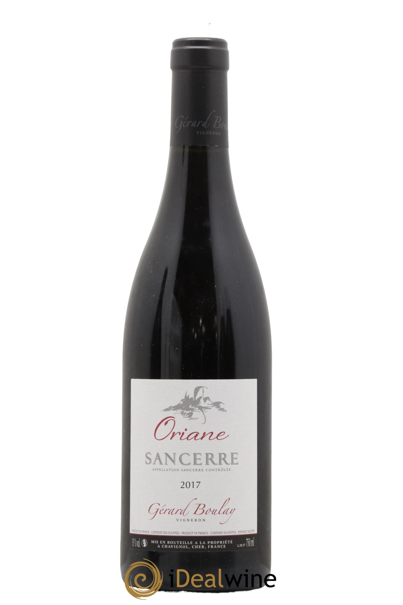 Sancerre Oriane Gérard Boulay 2017 - Lot de 1 bouteille - 0