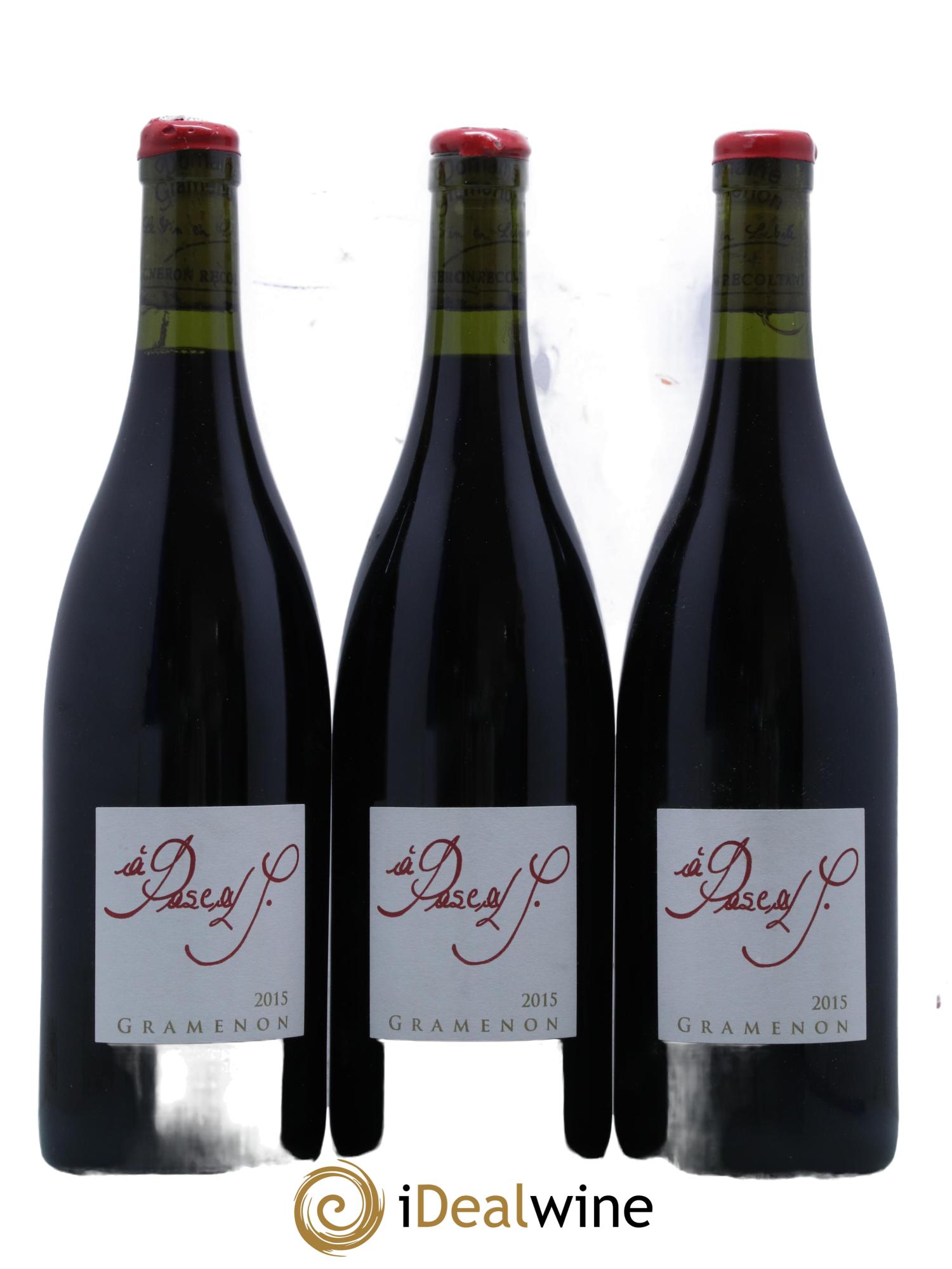 Côtes-du-Rhône A Pascal S. Gramenon (Domaine) 2015 - Lot de 3 bouteilles - 0