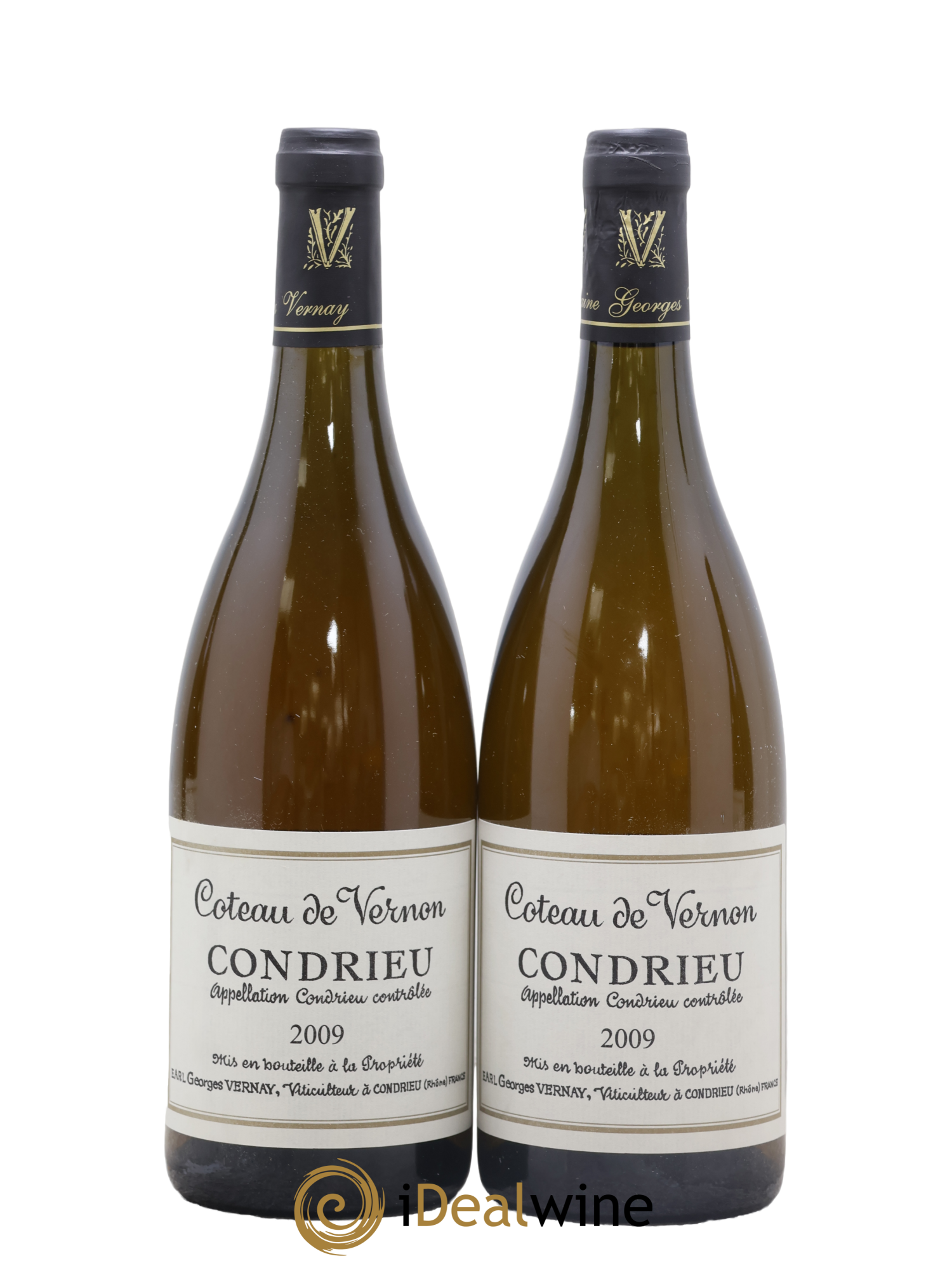 Condrieu Coteau de Vernon Georges Vernay 2009 - Lot de 2 bouteilles - 0