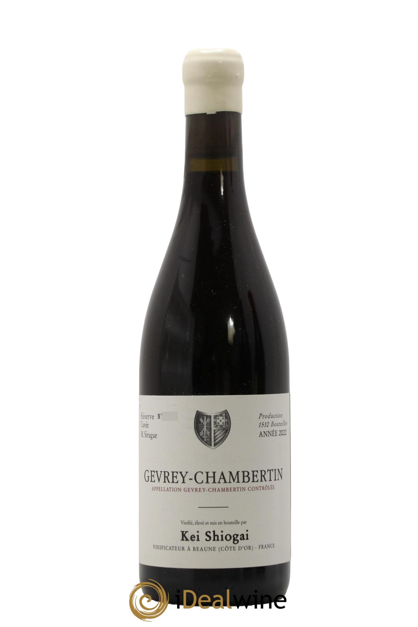 Gevrey-Chambertin Kei Shiogai 2022 - Lot of 1 bottle - 0