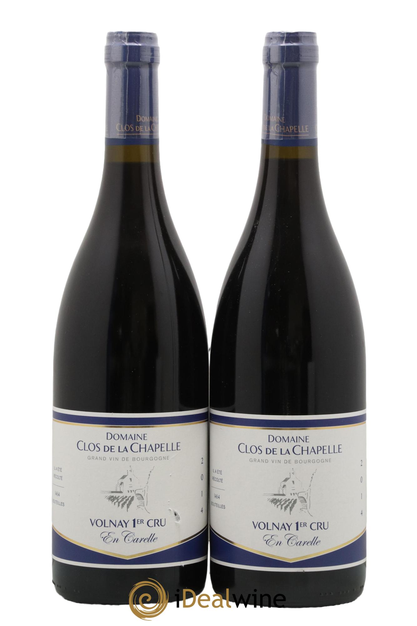 Volnay 1er Cru En Carelle Clos de la Chapelle 2014 - Lot de 2 bouteilles - 0