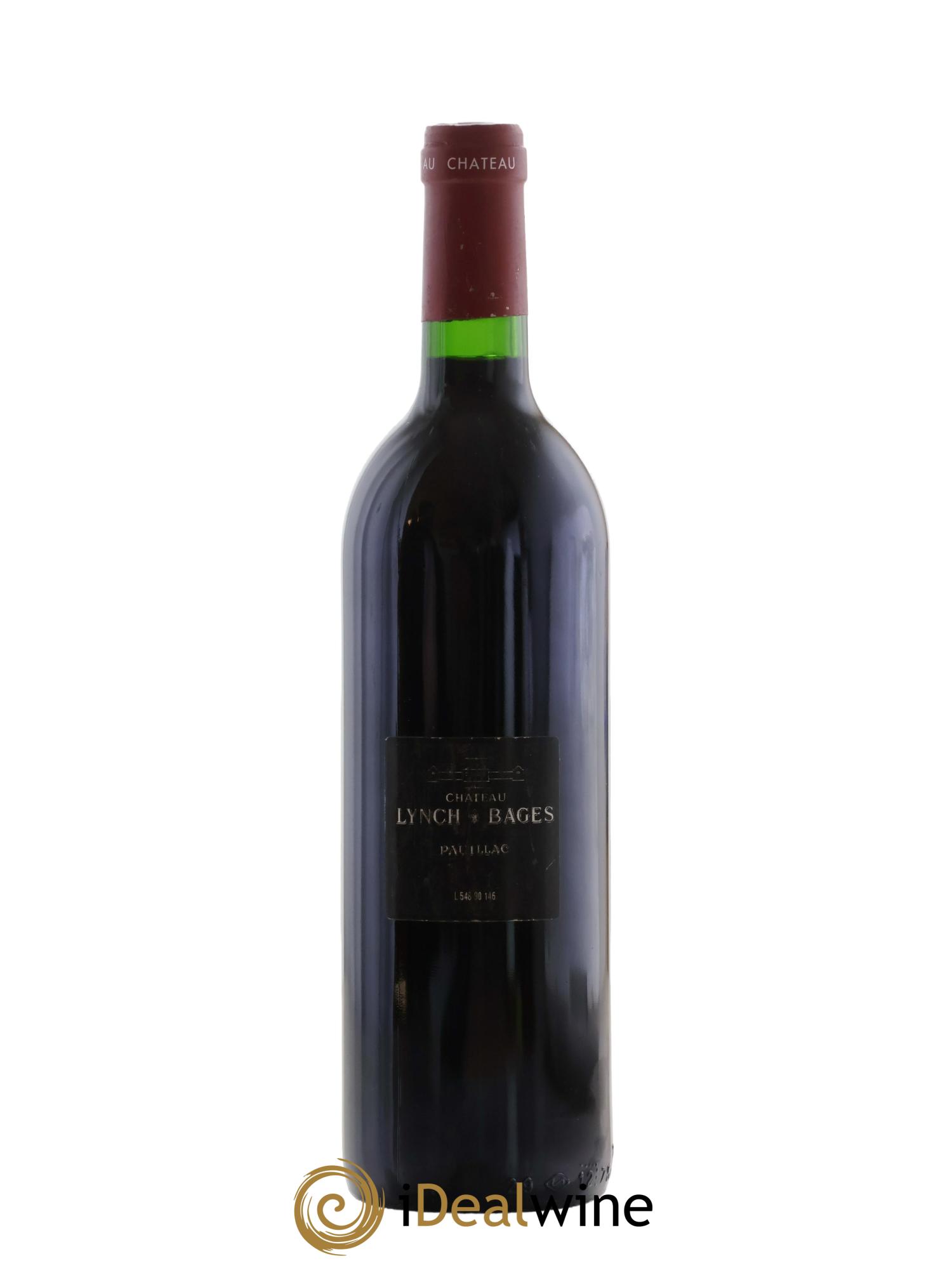 Château Lynch Bages 5ème Grand Cru Classé 1990 - Lot de 1 bouteille - 1