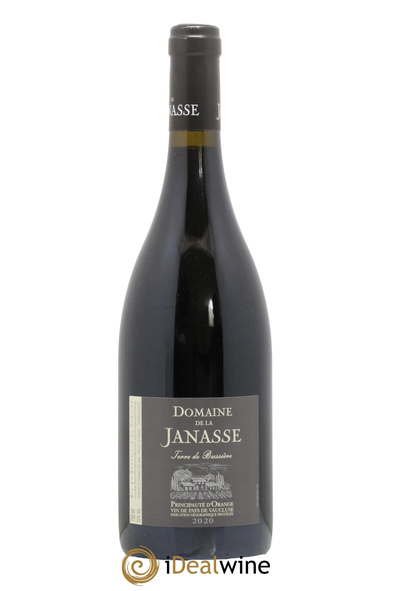Principauté d'Orange Terre de Bussière La Janasse (Domaine de) 2020 - Lot de 1 bouteille - 0