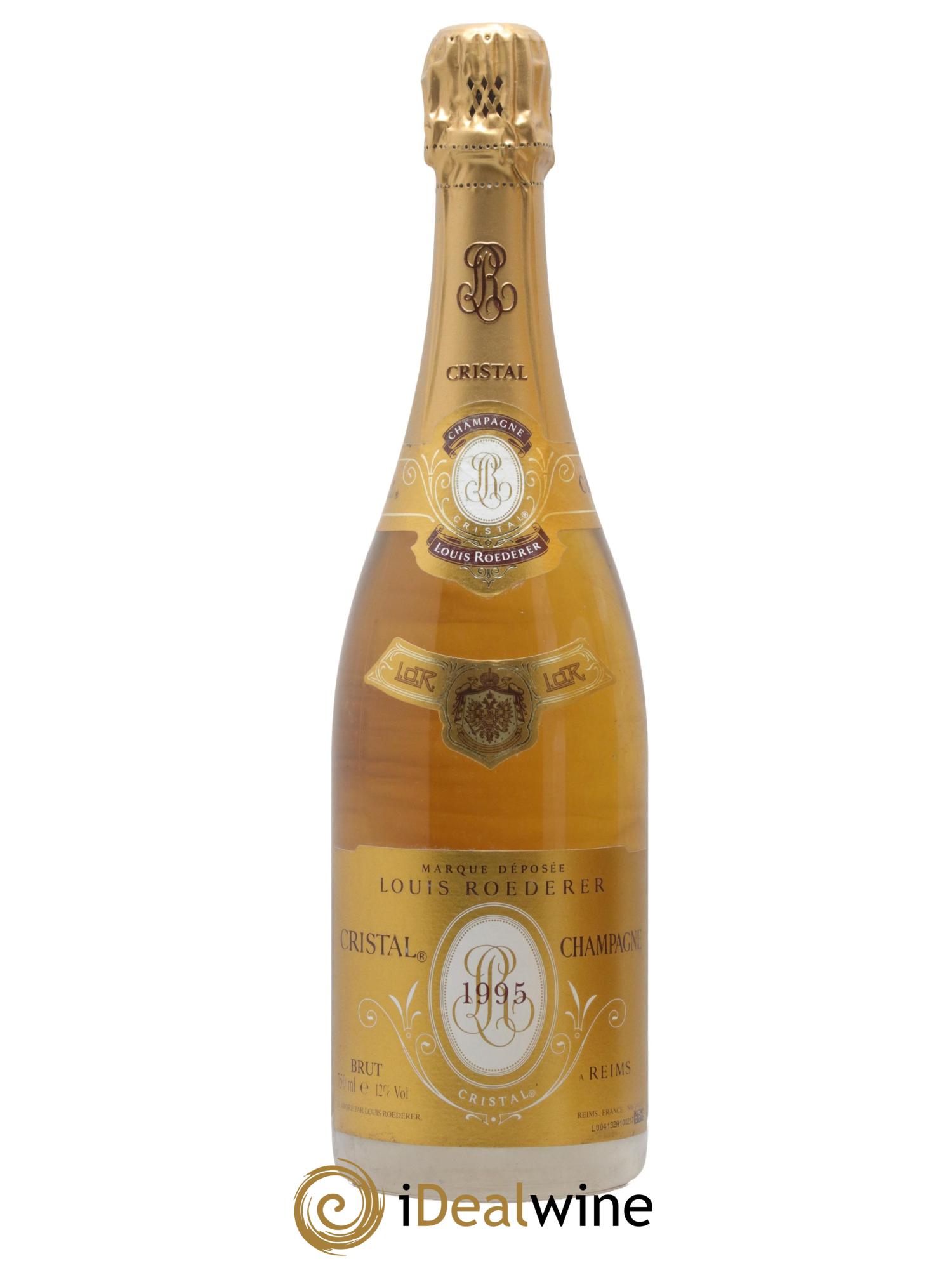 Cristal Louis Roederer  1995 - Lotto di 1 bottiglia - 1