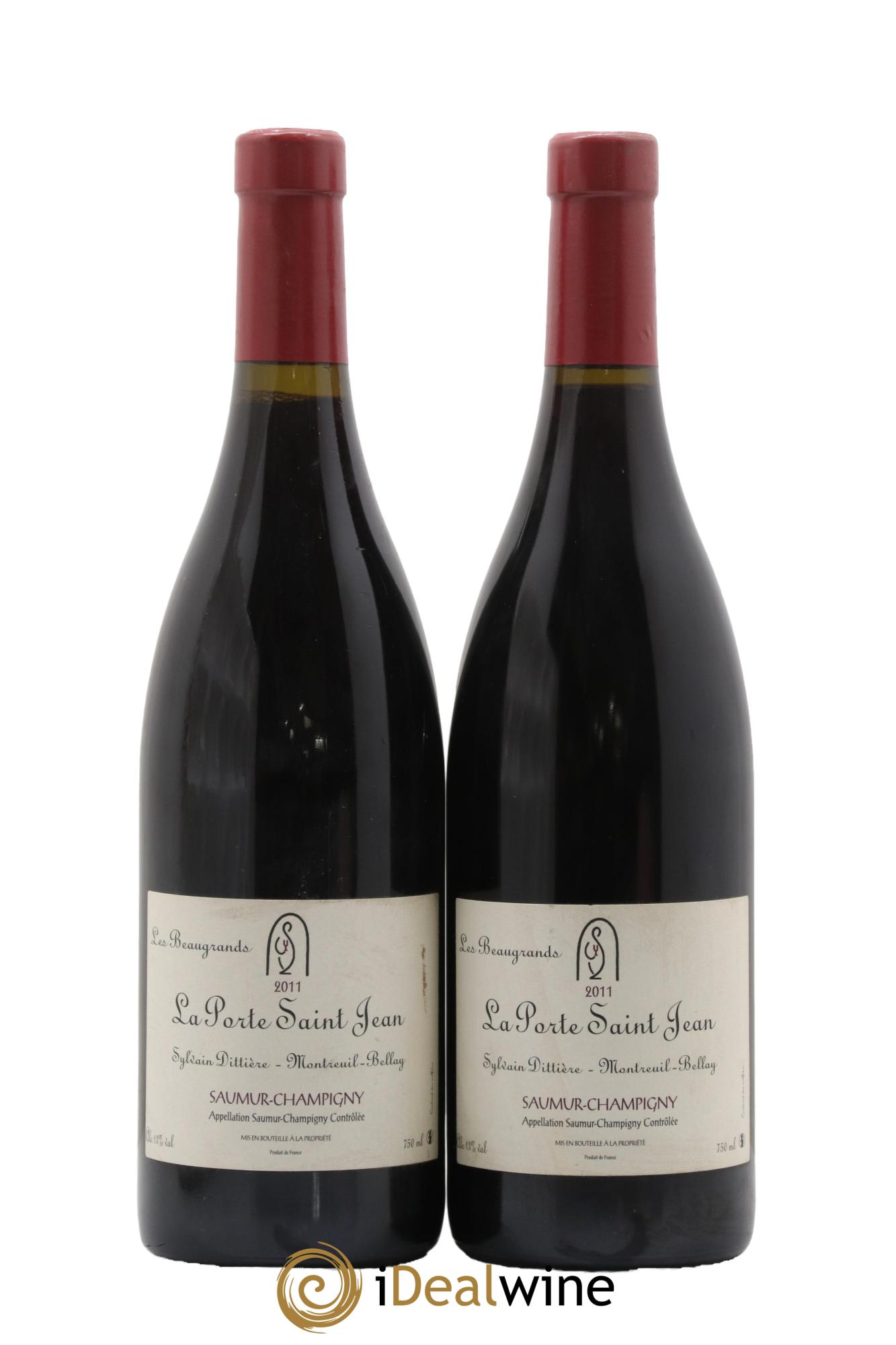 Saumur-Champigny Les Beaugrands La Porte Saint Jean 2011 - Lot de 2 bouteilles - 0