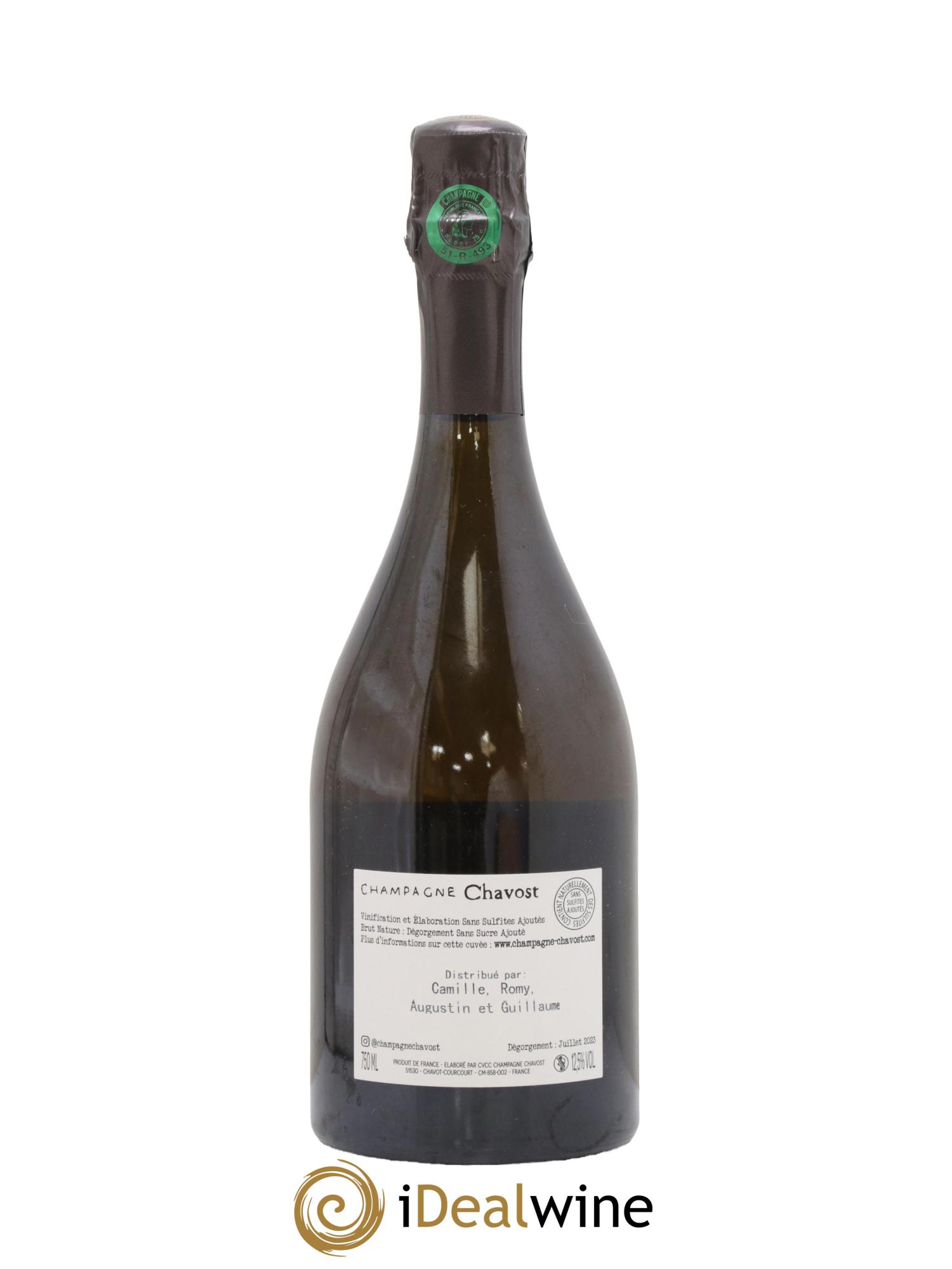 Brut Nature Chavost Blanc Assemblage - Lot de 1 bouteille - 1