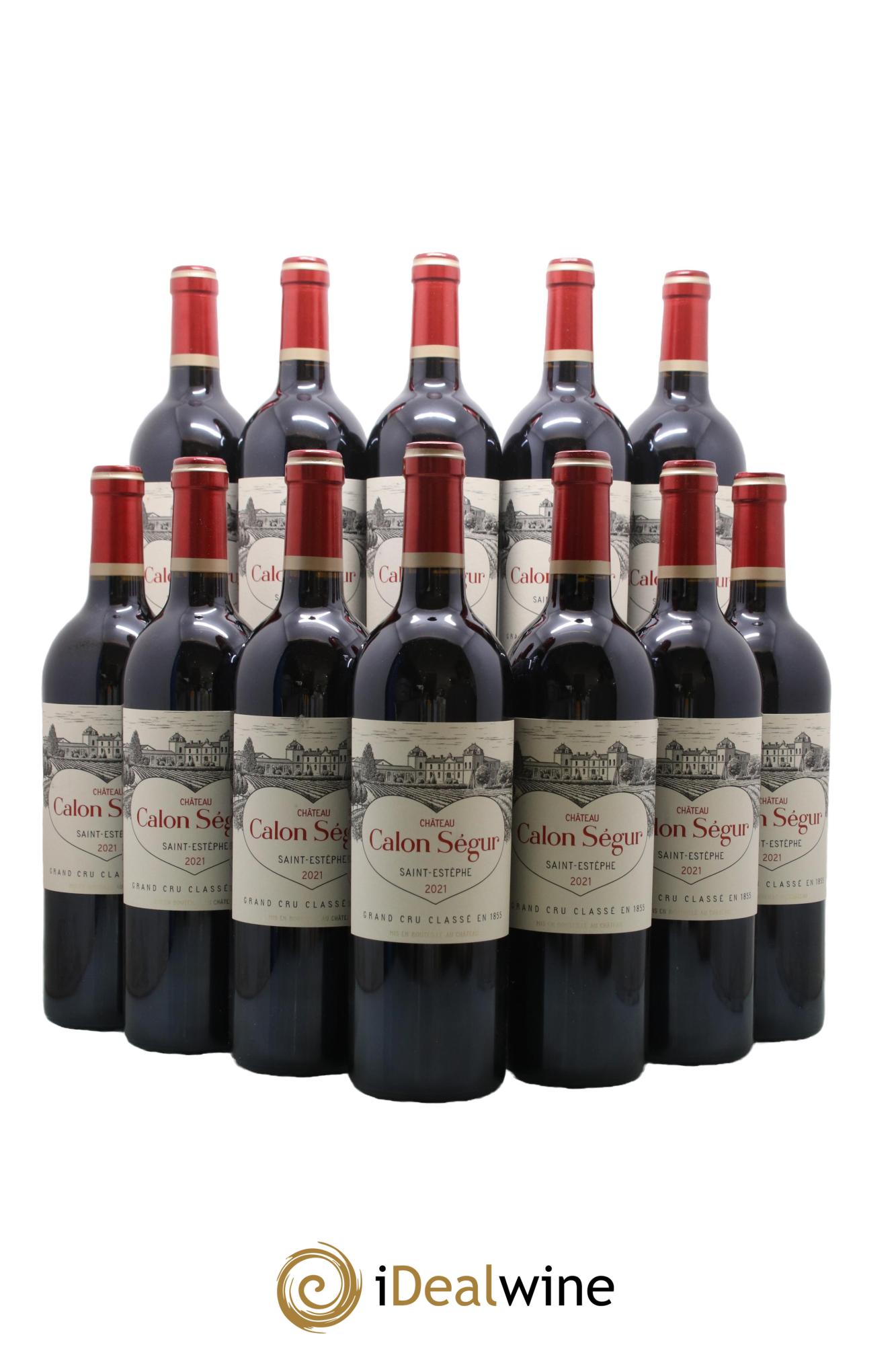 Château Calon Ségur 3ème Grand Cru Classé 2021 - Posten von 12 Flaschen - 0