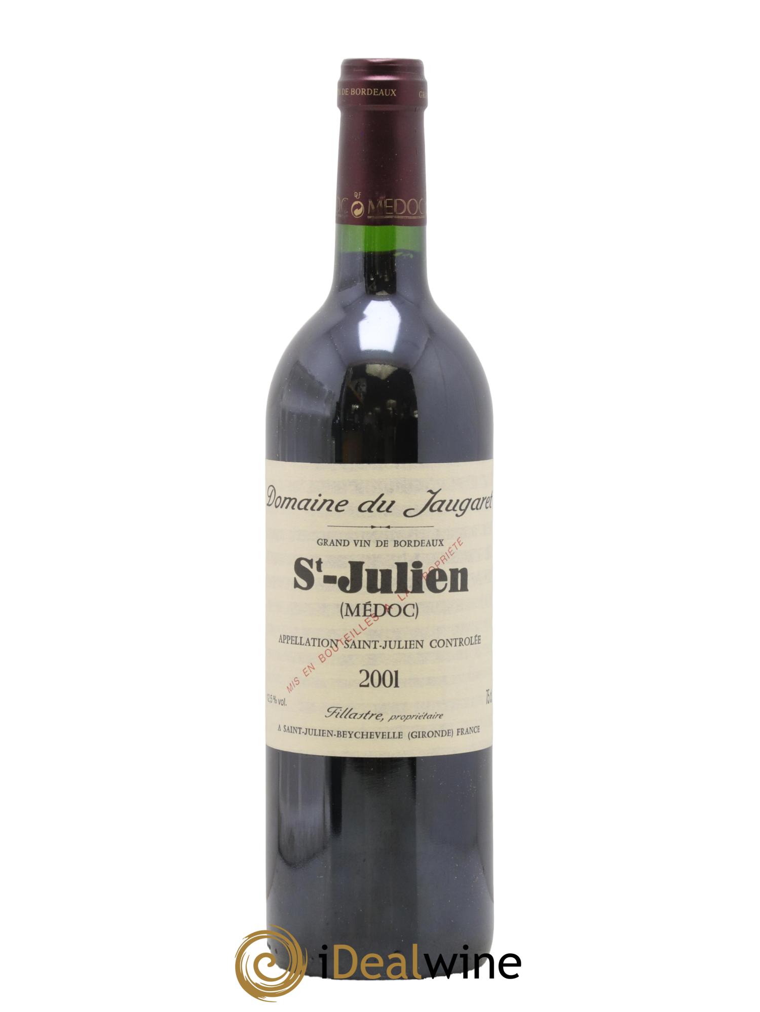 Domaine du Jaugaret 2001 - Posten von 1 Flasche - 0