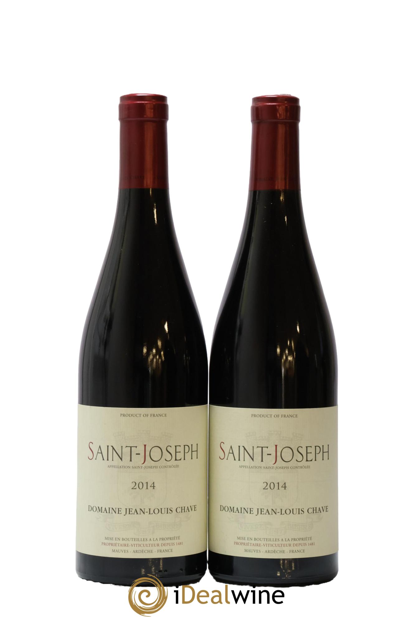 Saint-Joseph Jean-Louis Chave 2014 - Lot de 2 bouteilles - 0