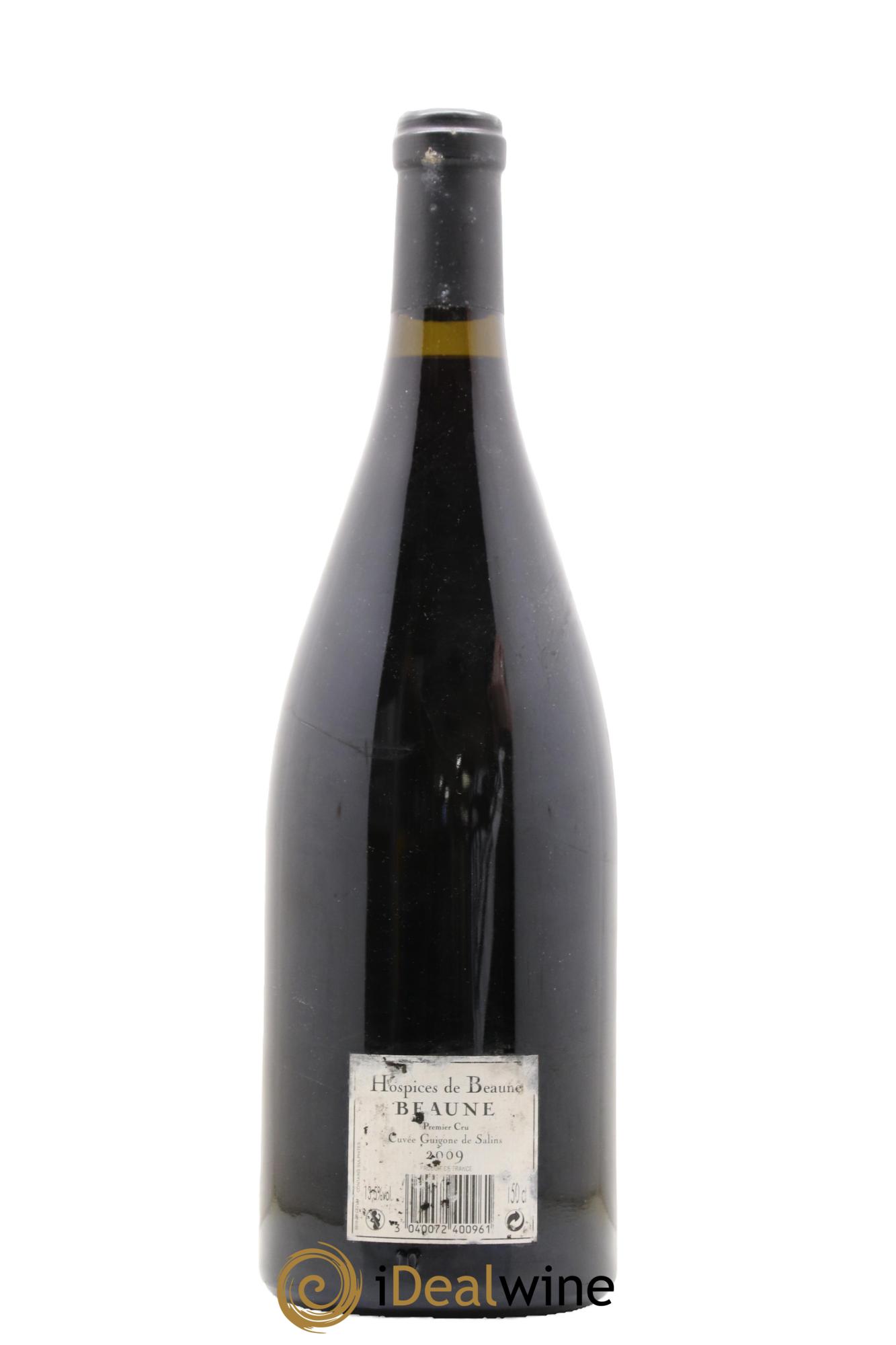 Beaune 1er Cru Cuvée Guigone de Salins Hospices de Beaune Patriarche 2009 - Lot de 1 magnum - 1