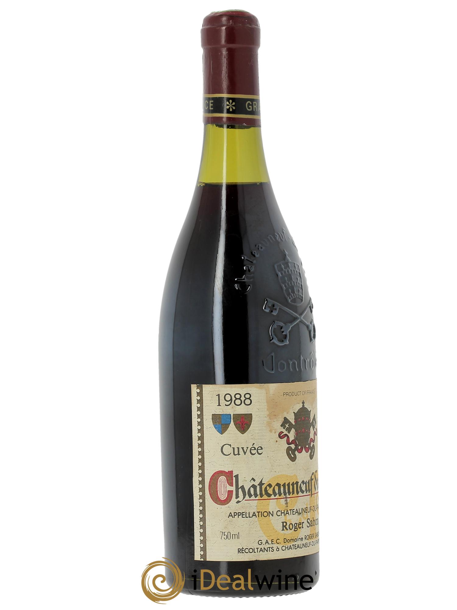 Châteauneuf-du-Pape Cuvée Des Hospices Michel Bernard 1985 - Lot of 1 bottle - 2