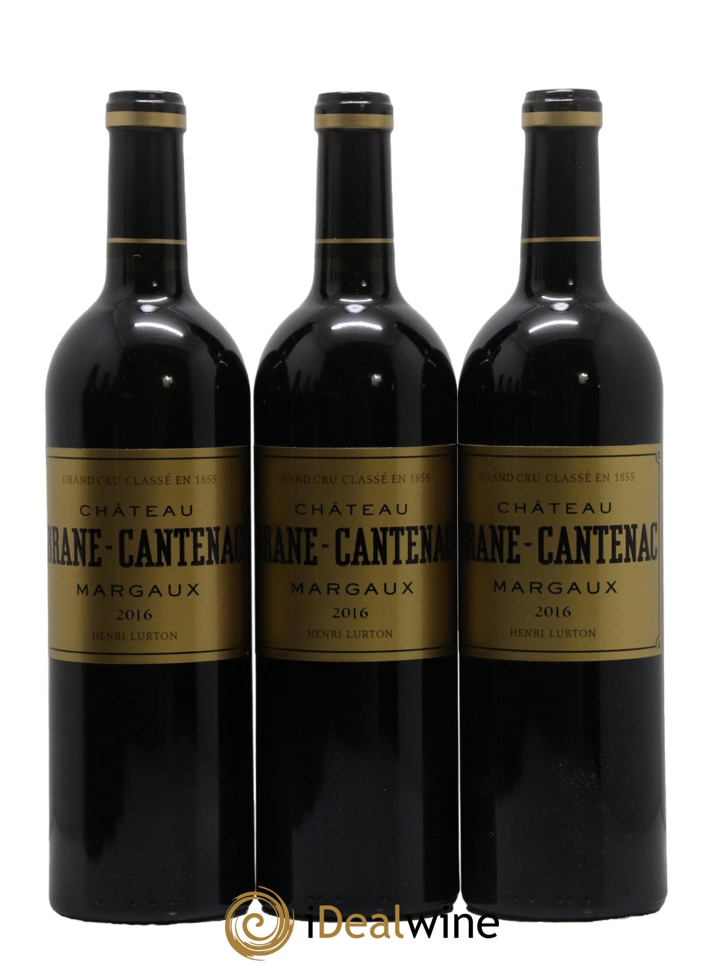 Château Brane Cantenac 2ème Grand Cru Classé  2016 - Lotto di 6 bottiglie - 1
