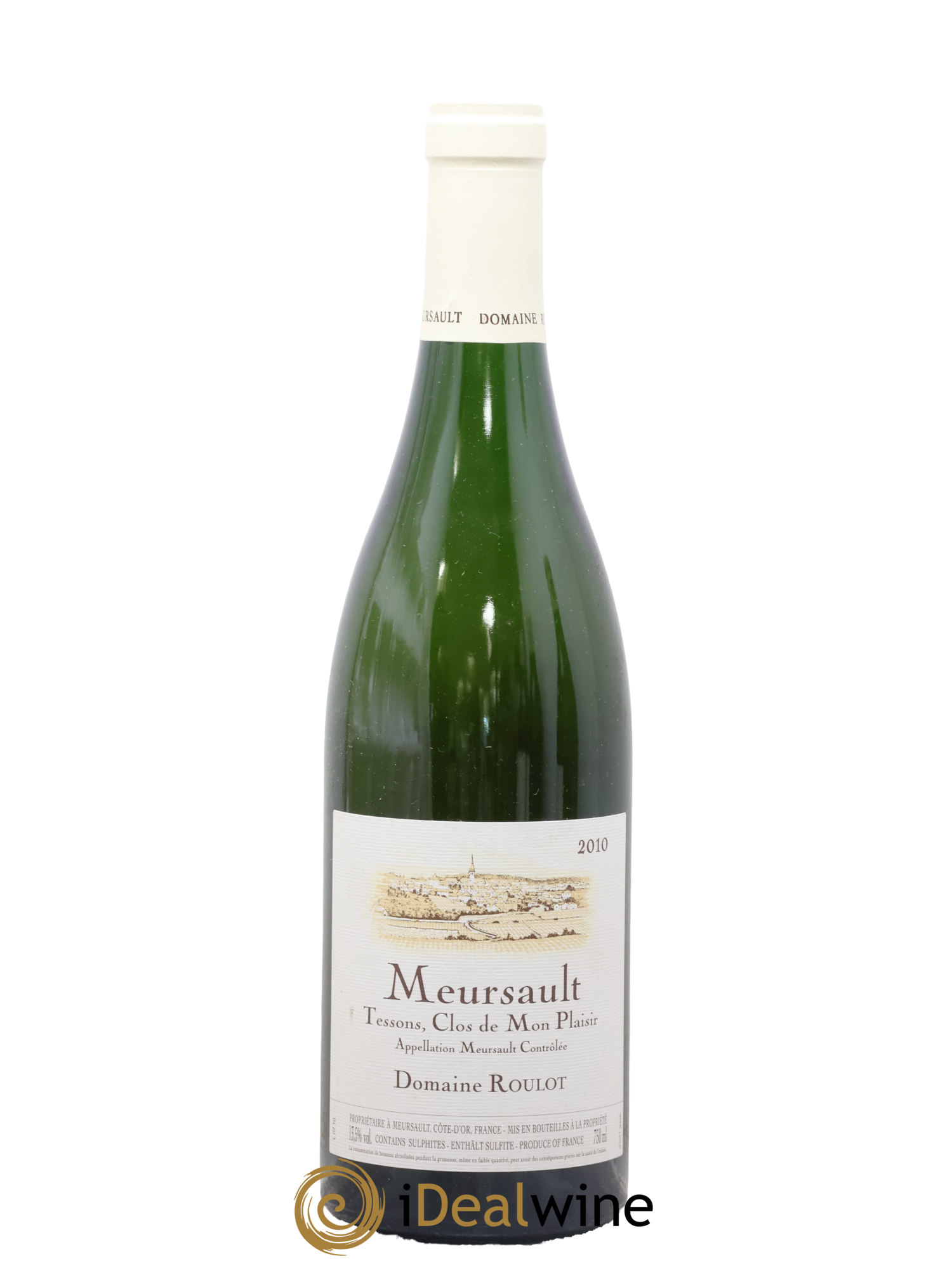 Meursault Les Tessons Clos de Mon plaisir Roulot (Domaine) 2010 - Lot of 1 bottle - 0