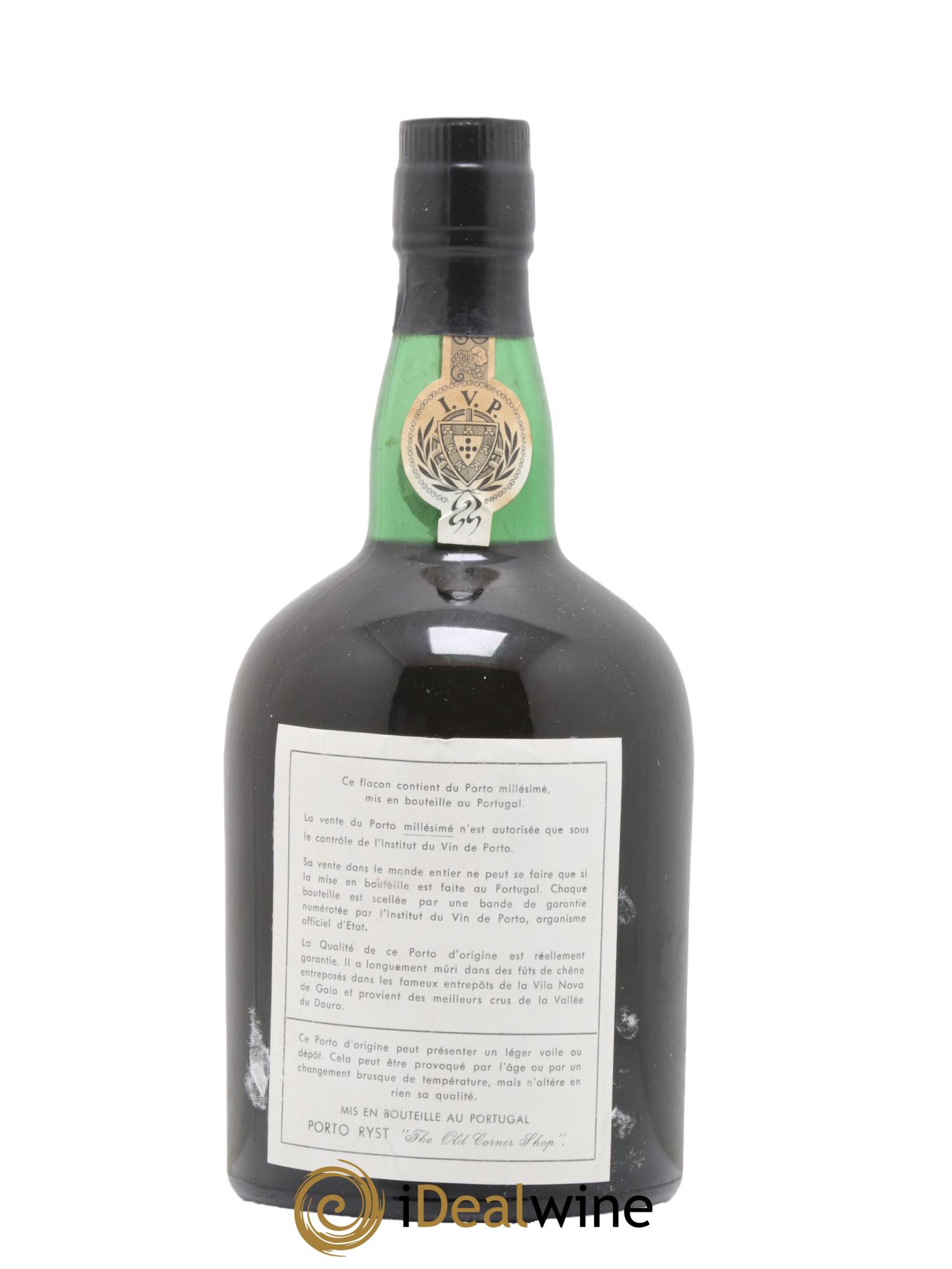 Porto Ryst 1963 - Lot de 1 bouteille - 1