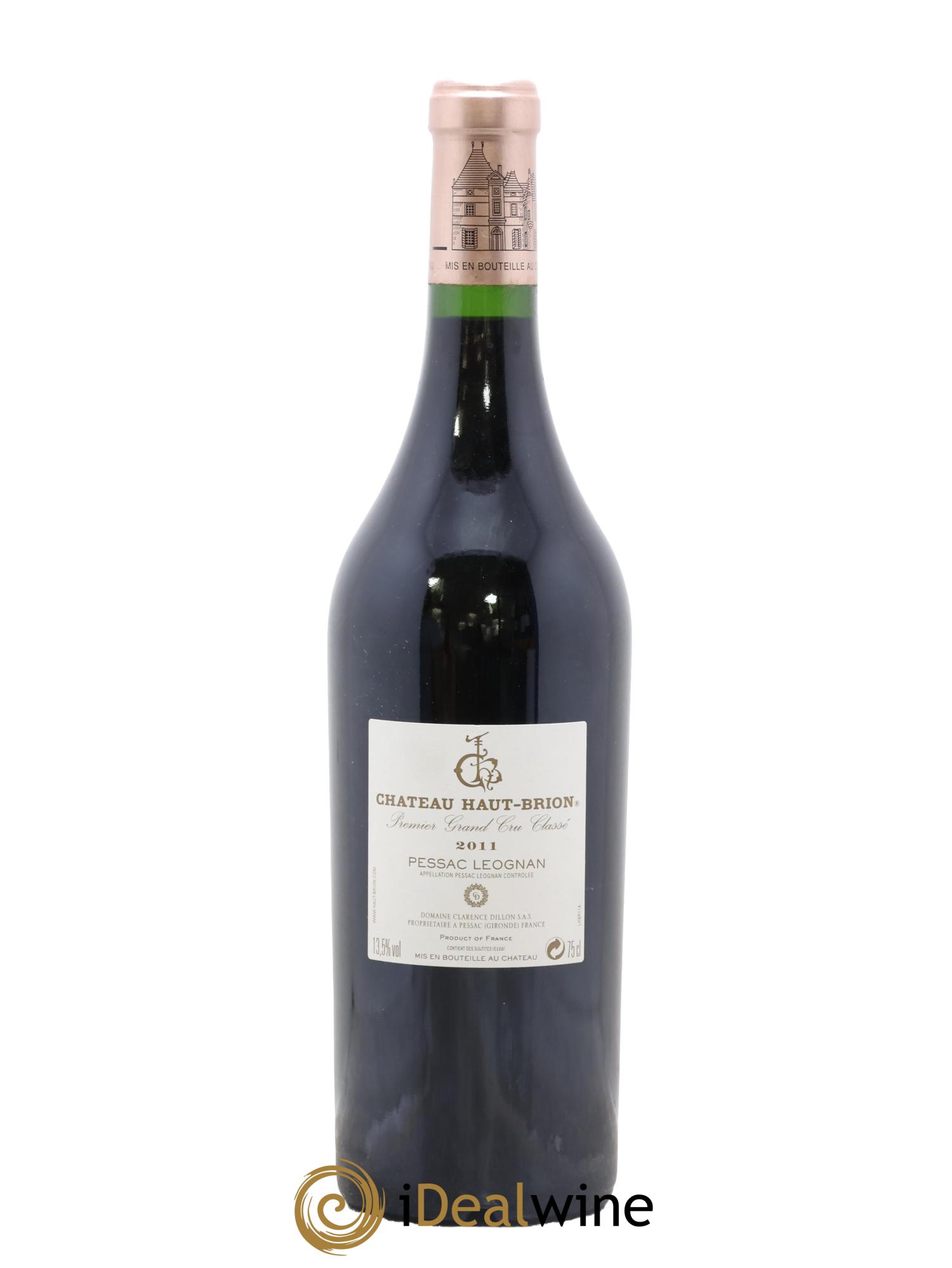 Château Haut Brion 1er Grand Cru Classé 2011 - Lot de 1 bouteille - 1