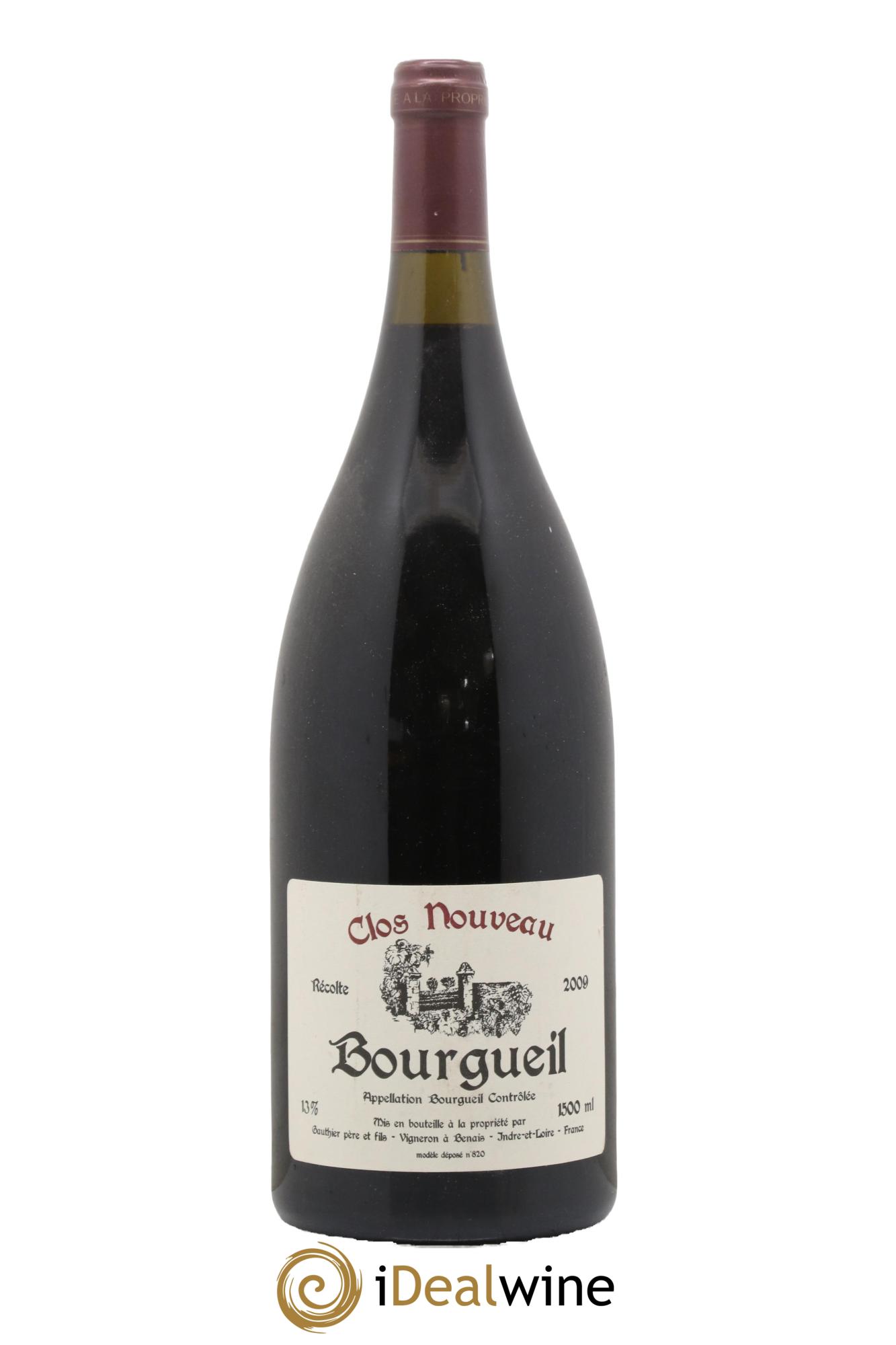 Bourgueil Clos Nouveau Domaine du Bel Air 2009 - Posten von 1 Magnum - 0