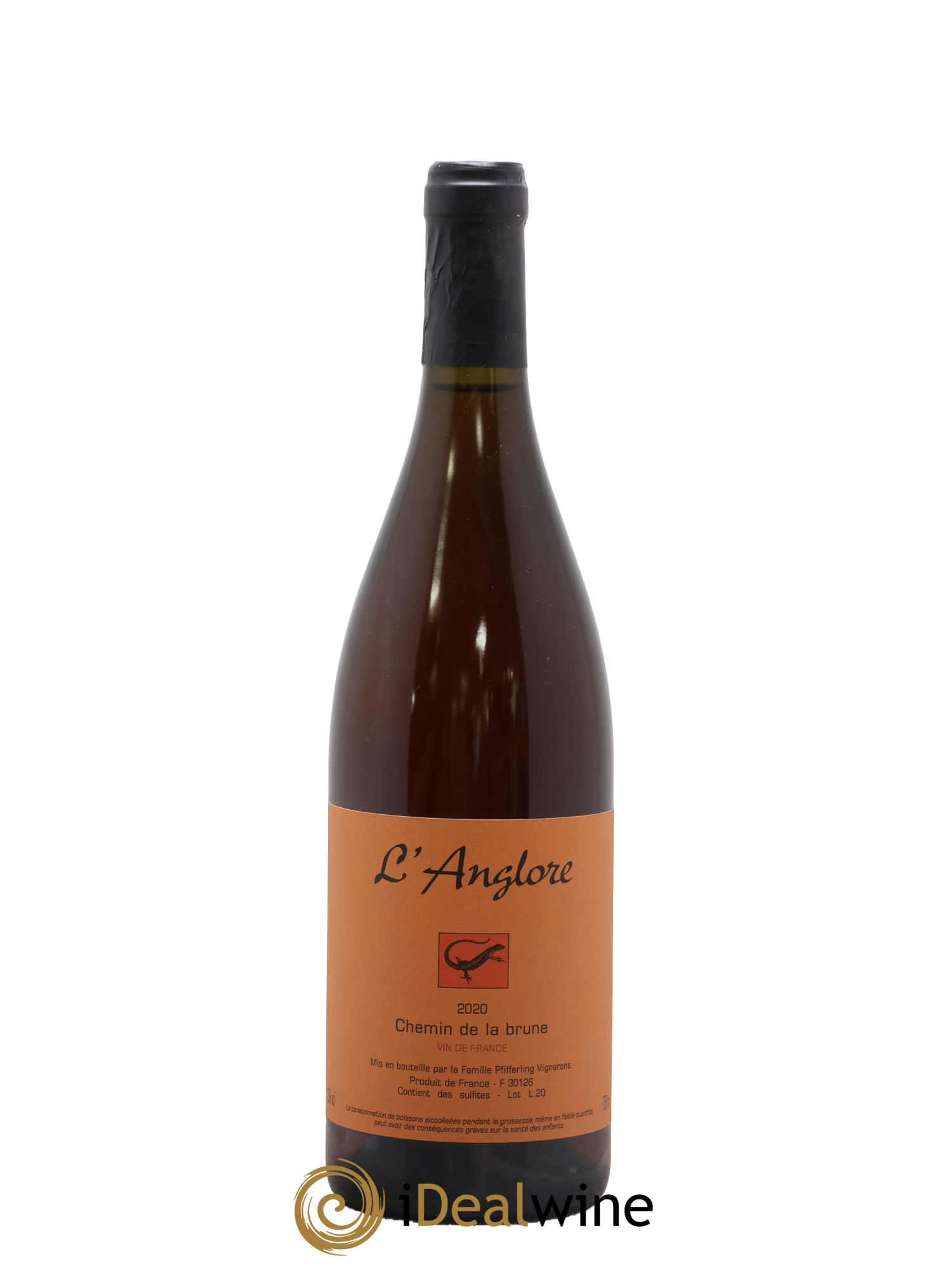 Vin de France Chemin de la brune L'Anglore 2020 - Lot of 1 bottle - 0