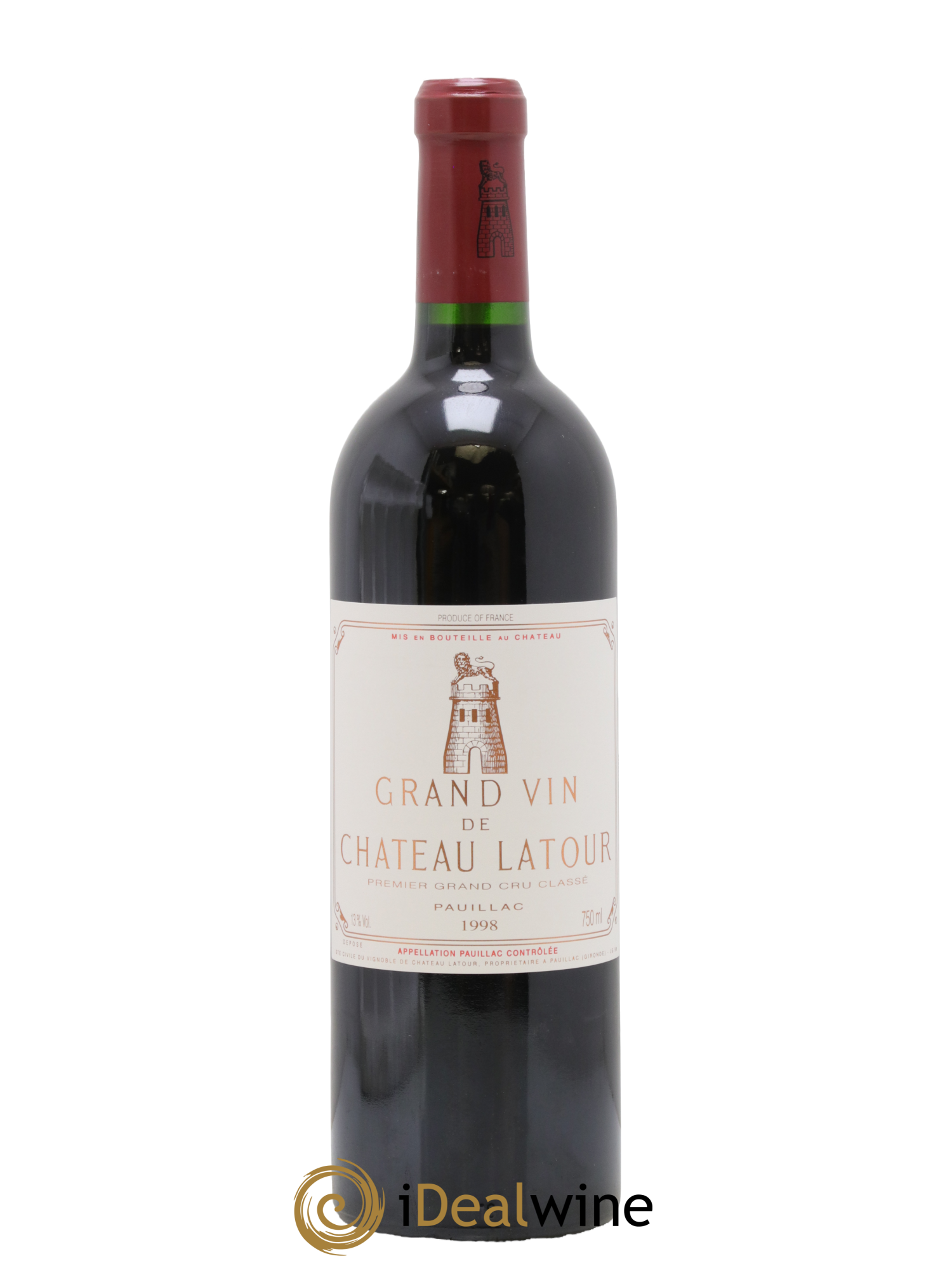 Château Latour 1er Grand Cru Classé 1998 - Lot of 1 bottle - 0