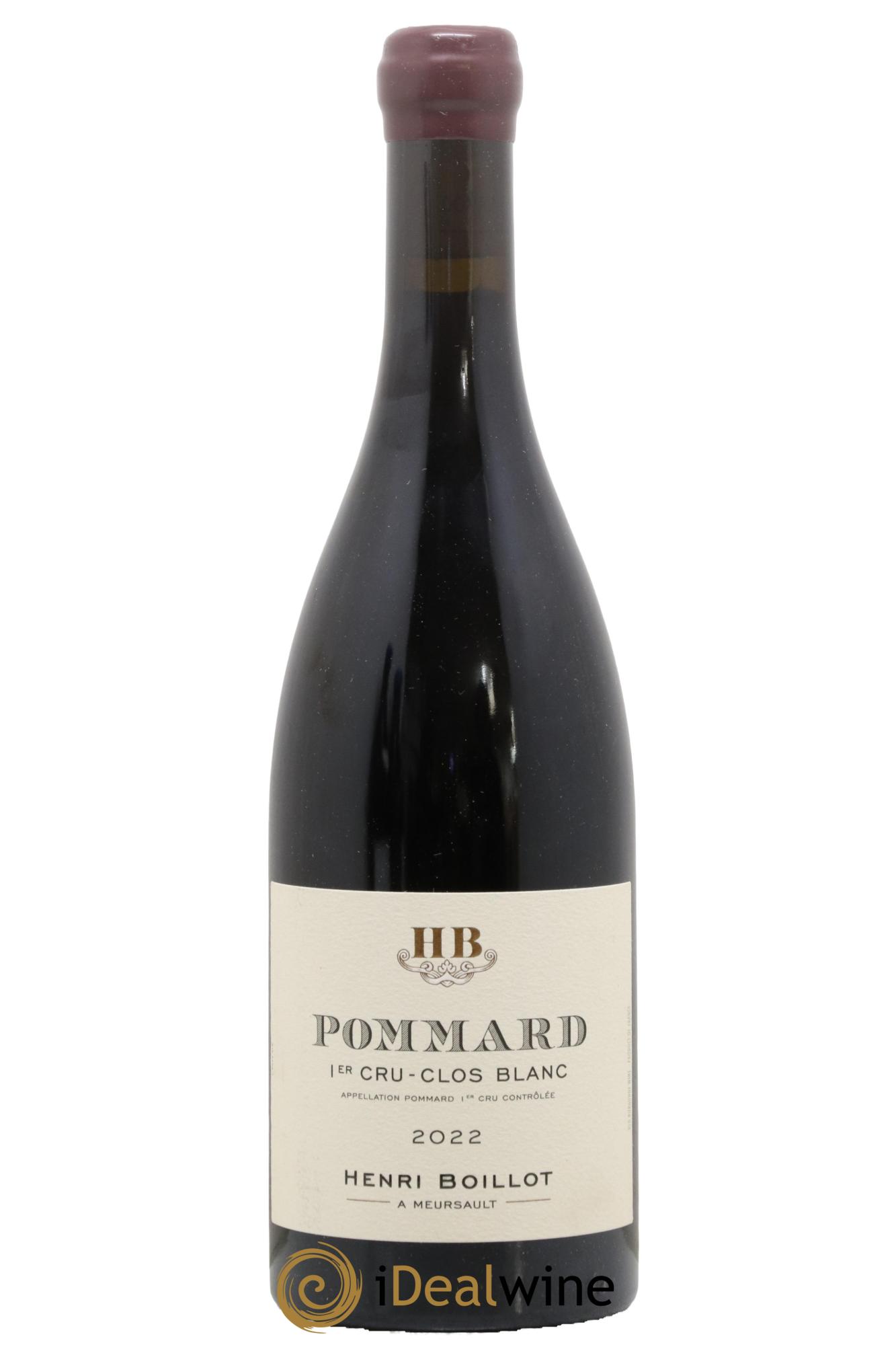 Pommard 1er Cru Clos Blanc Henri Boillot (Domaine) 2022 - Lot de 1 bouteille - 0