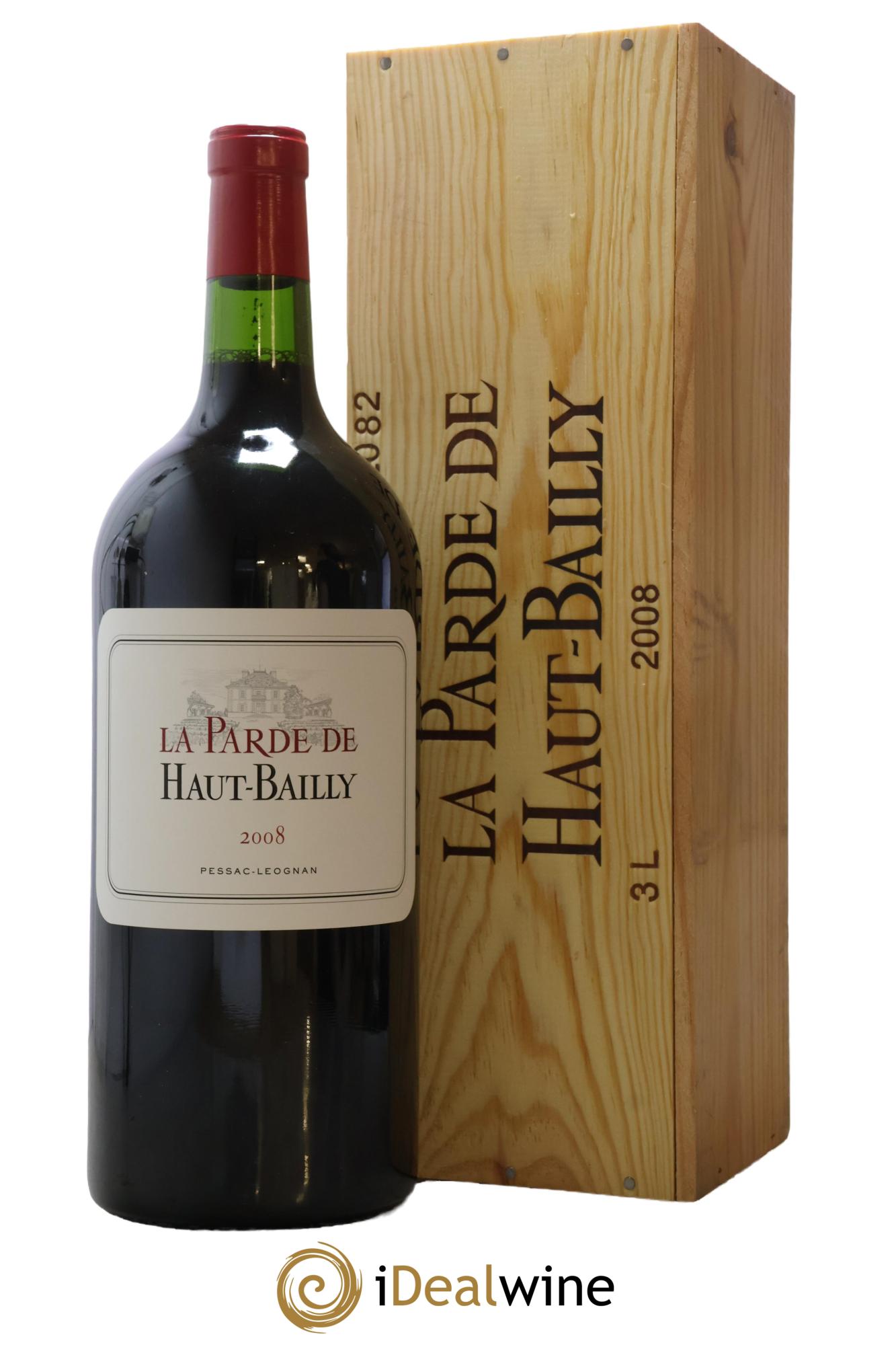 Haut Bailly II (Anciennement La Parde de Haut-Bailly) Second Vin 2008 - Lot de 1 double magnum - 1