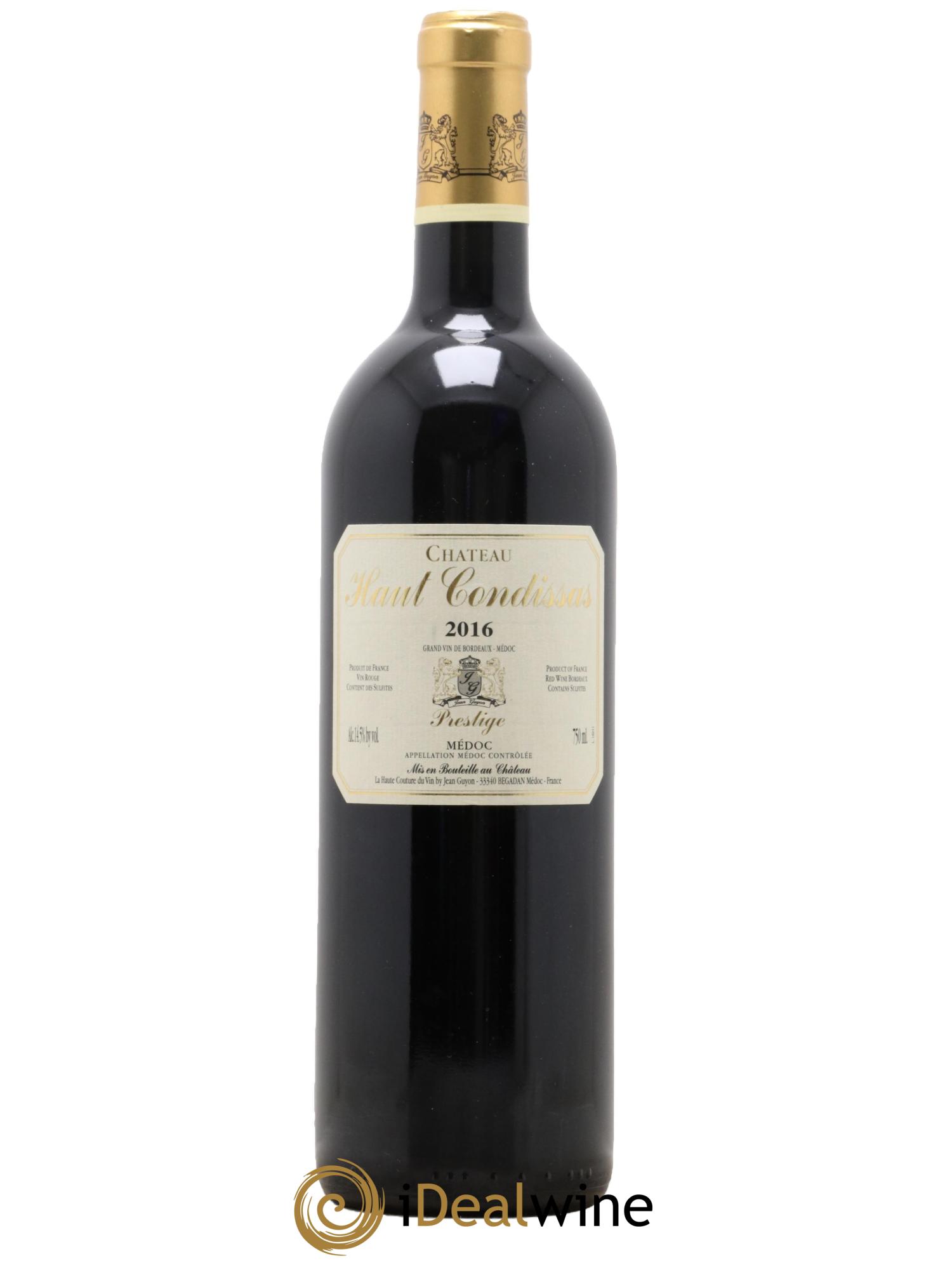 Haut-Condissas - Cuvée Prestige 2016 - Lot de 1 bouteille - 0