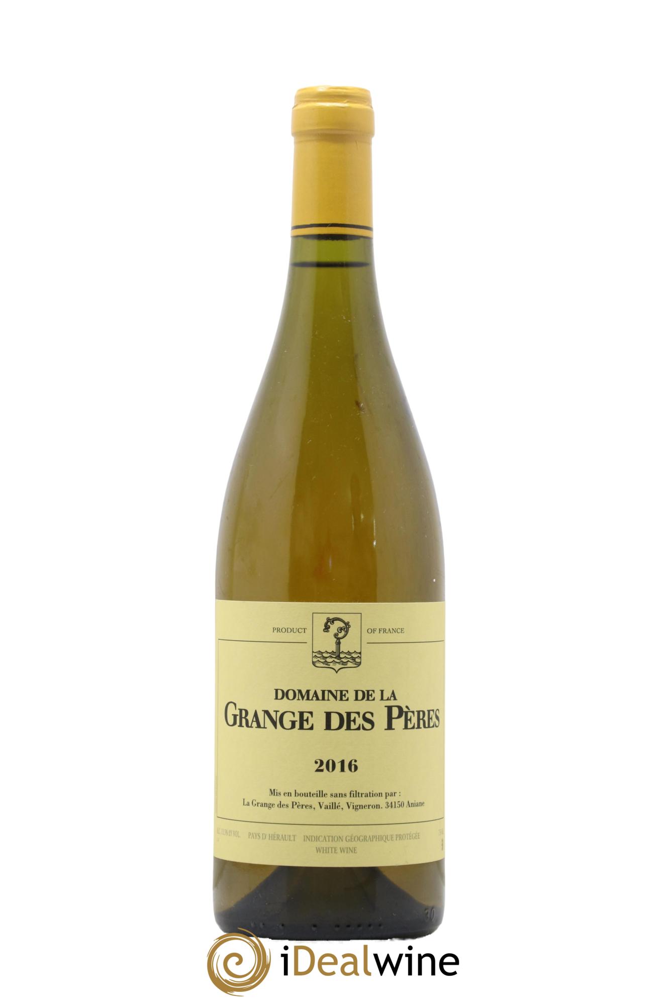 IGP Pays d'Hérault Grange des Pères Laurent Vaillé  2016 - Posten von 1 Flasche - 0