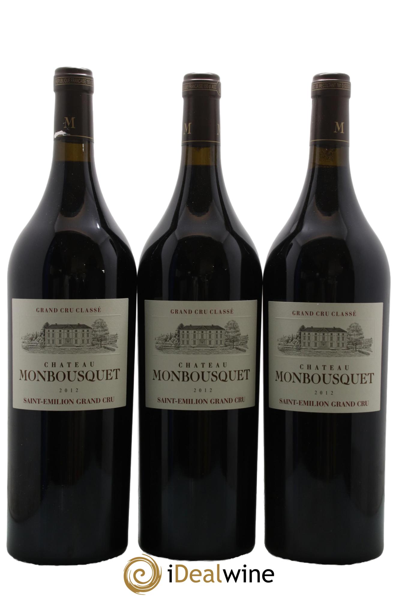 Château Monbousquet Grand Cru Classé 2012 - Lot de 6 magnums - 1
