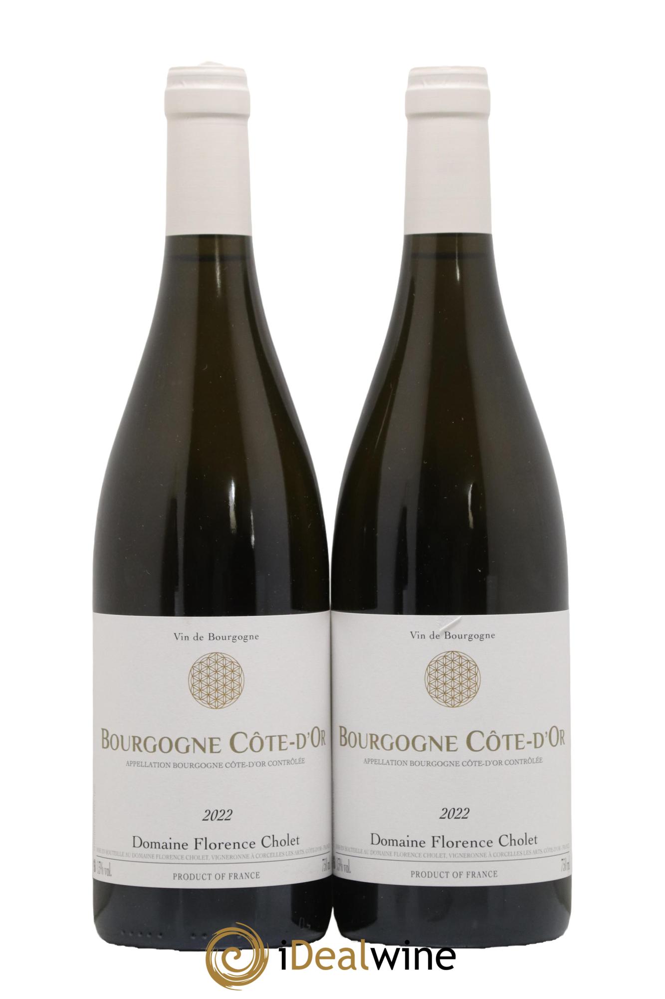 Bourgogne Cote d Or Domaine Florence Cholet 2022 - Posten von 2 Flaschen - 0